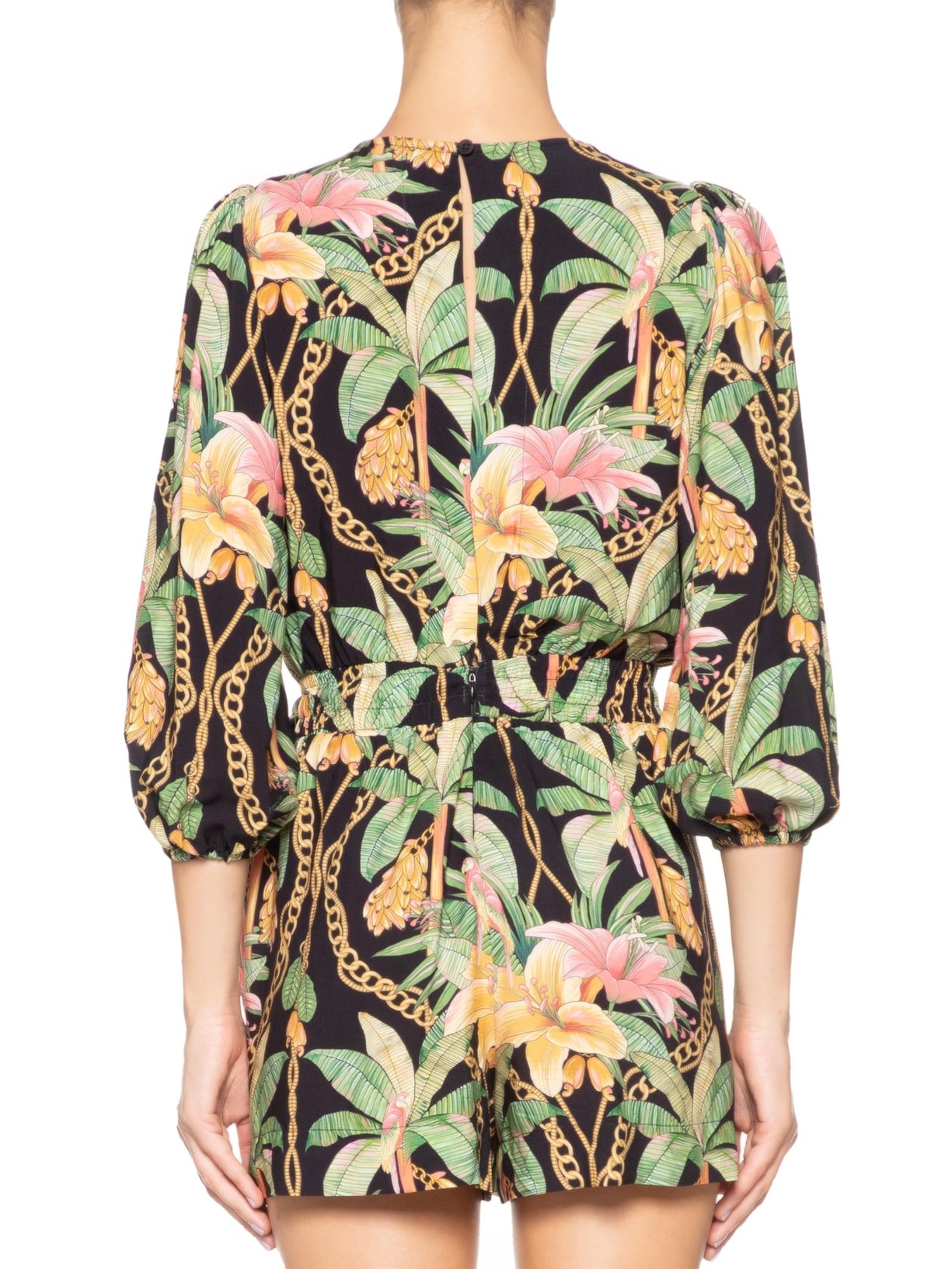 Macaquinho Paraiso Tropical Preto Farm