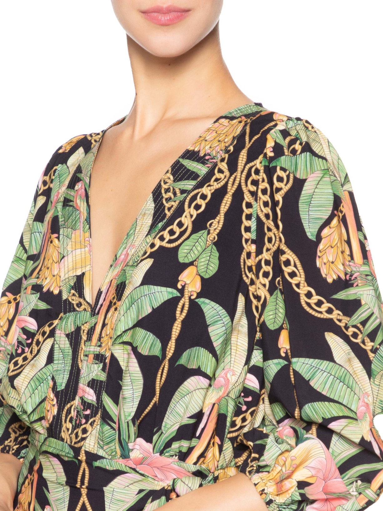 Macaquinho Paraiso Tropical Preto Farm