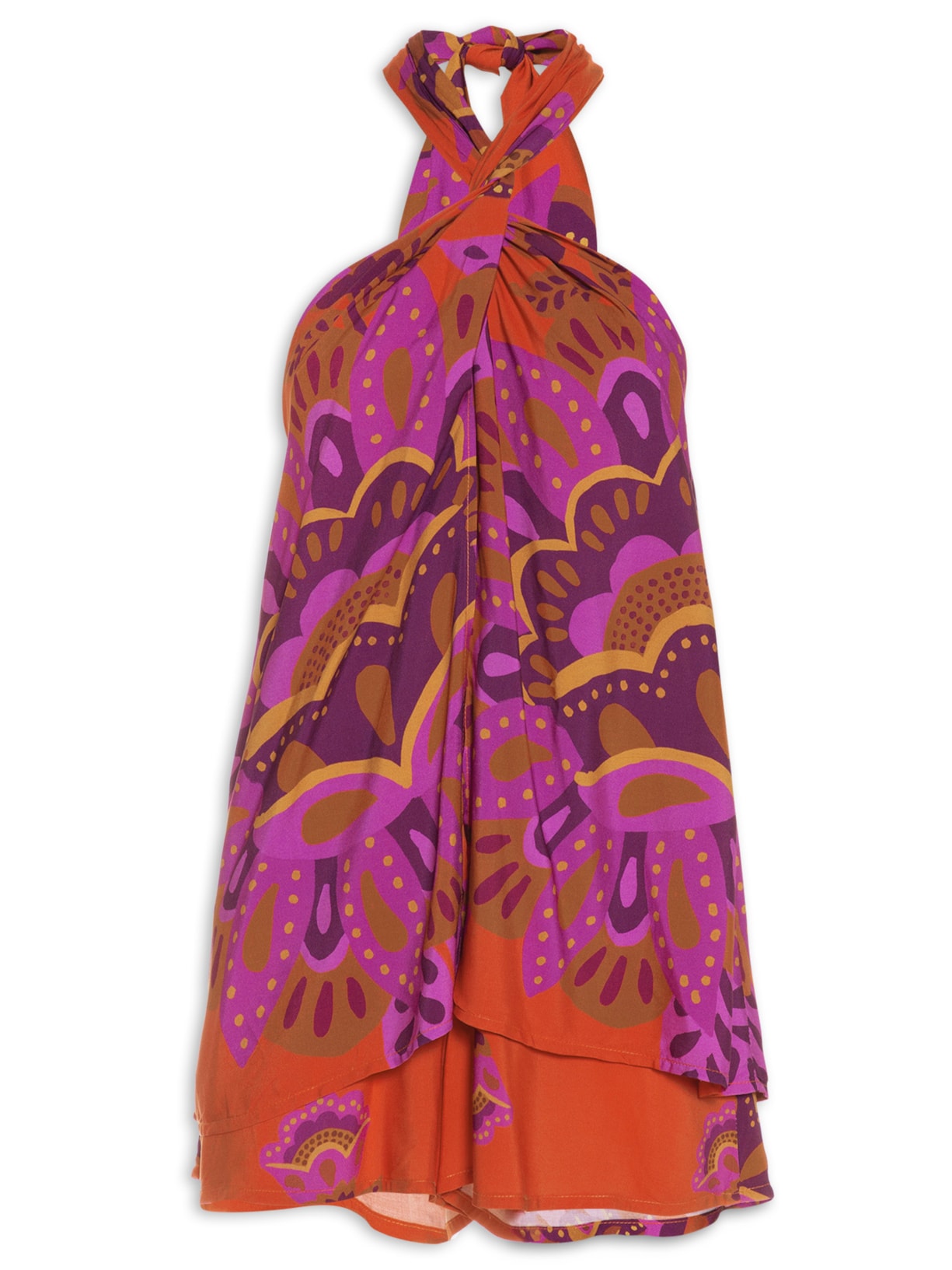 Macaquinho Sobreposição Jakarta - Vermelho