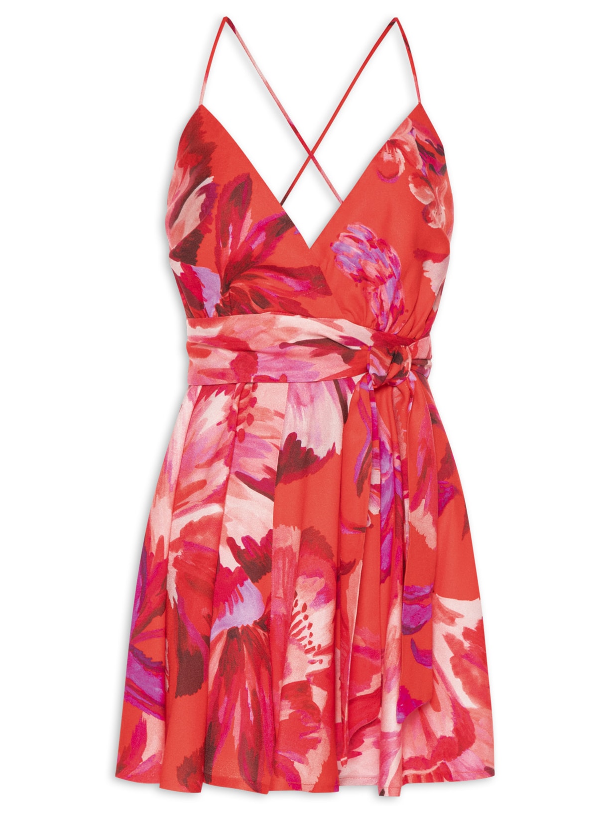 Macaquinho Tropicarte Vermelho Farm