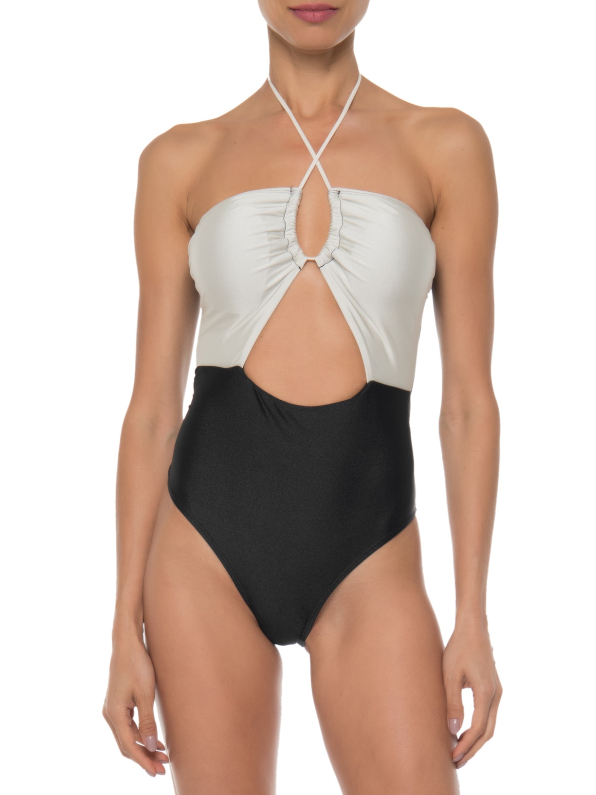 Maiô Abertura Frente Preto '2Essential