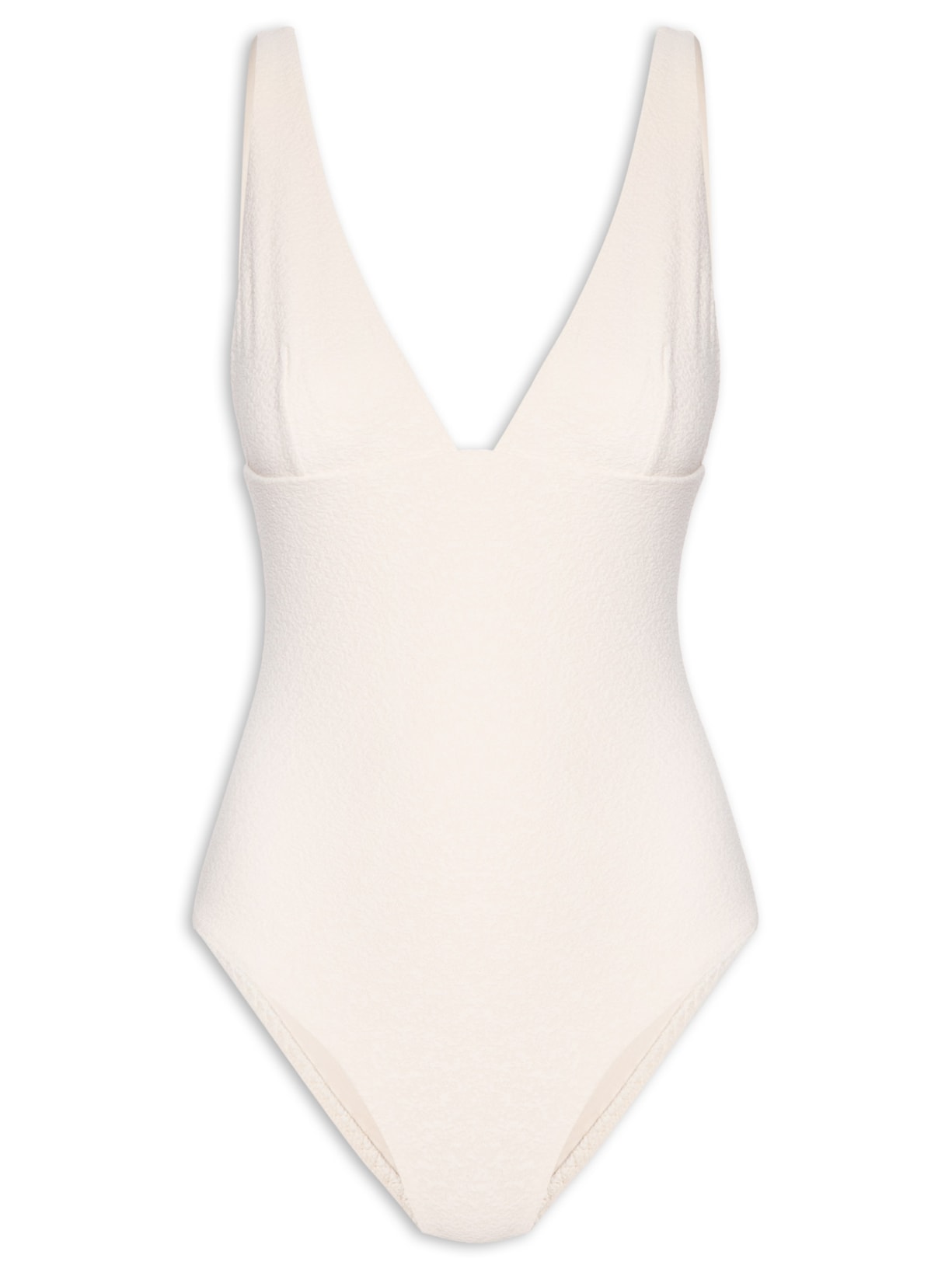 Maiô Alça Reta Saint Tropez - Off White