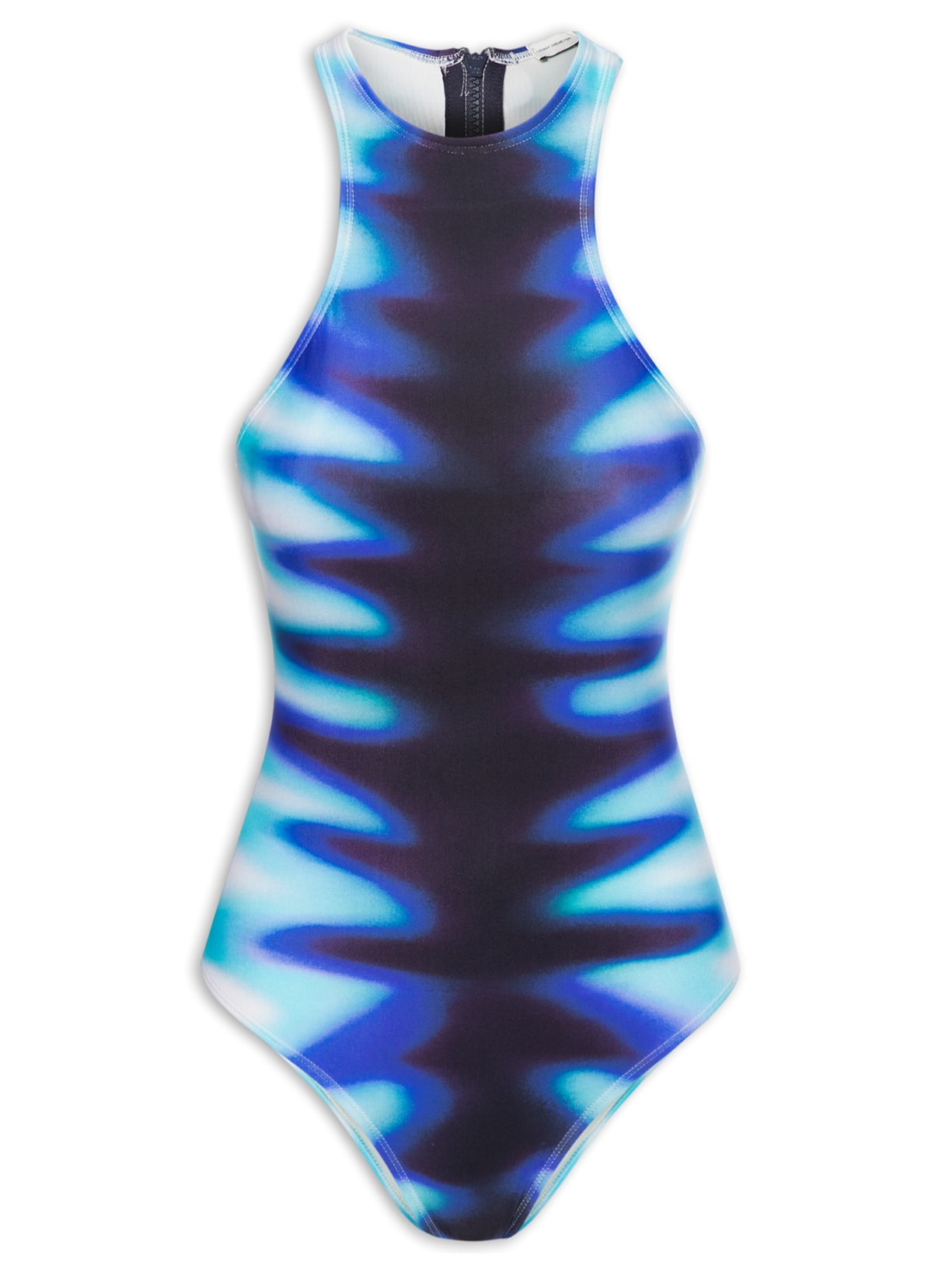 Maiô Alto Zíper - Azul