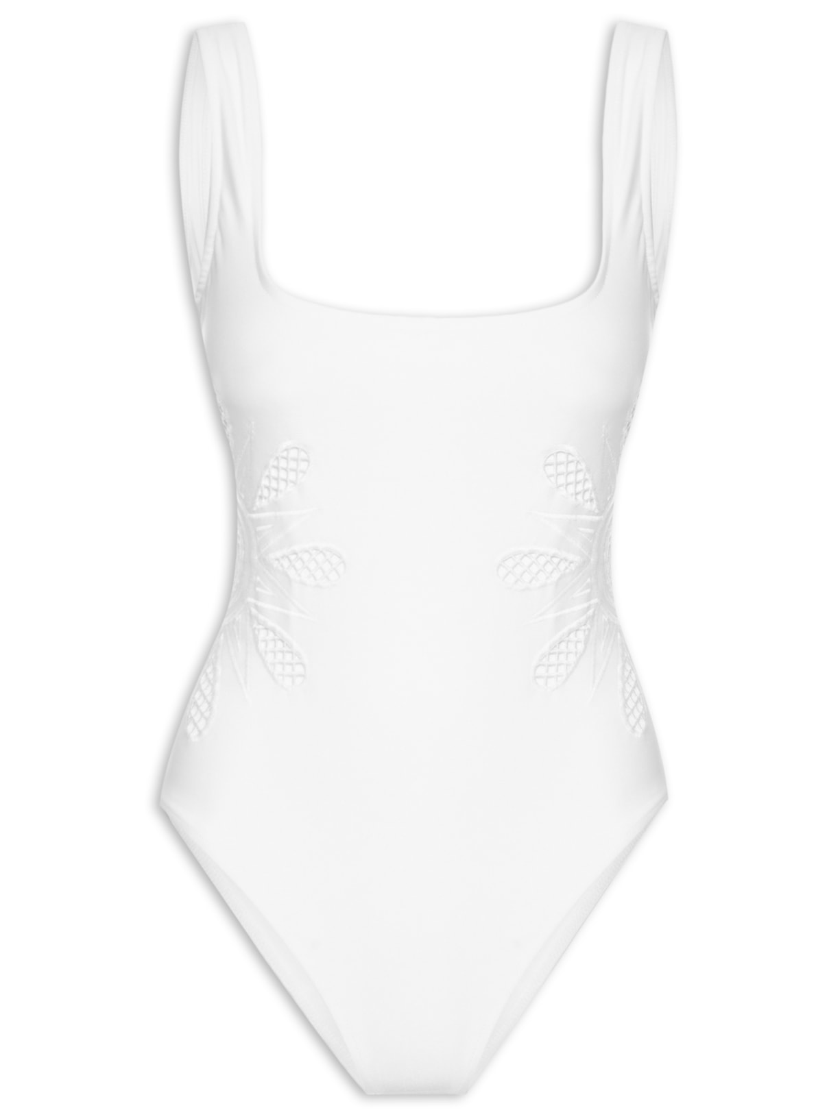 Maiô Artesanal Richilieu - Branco