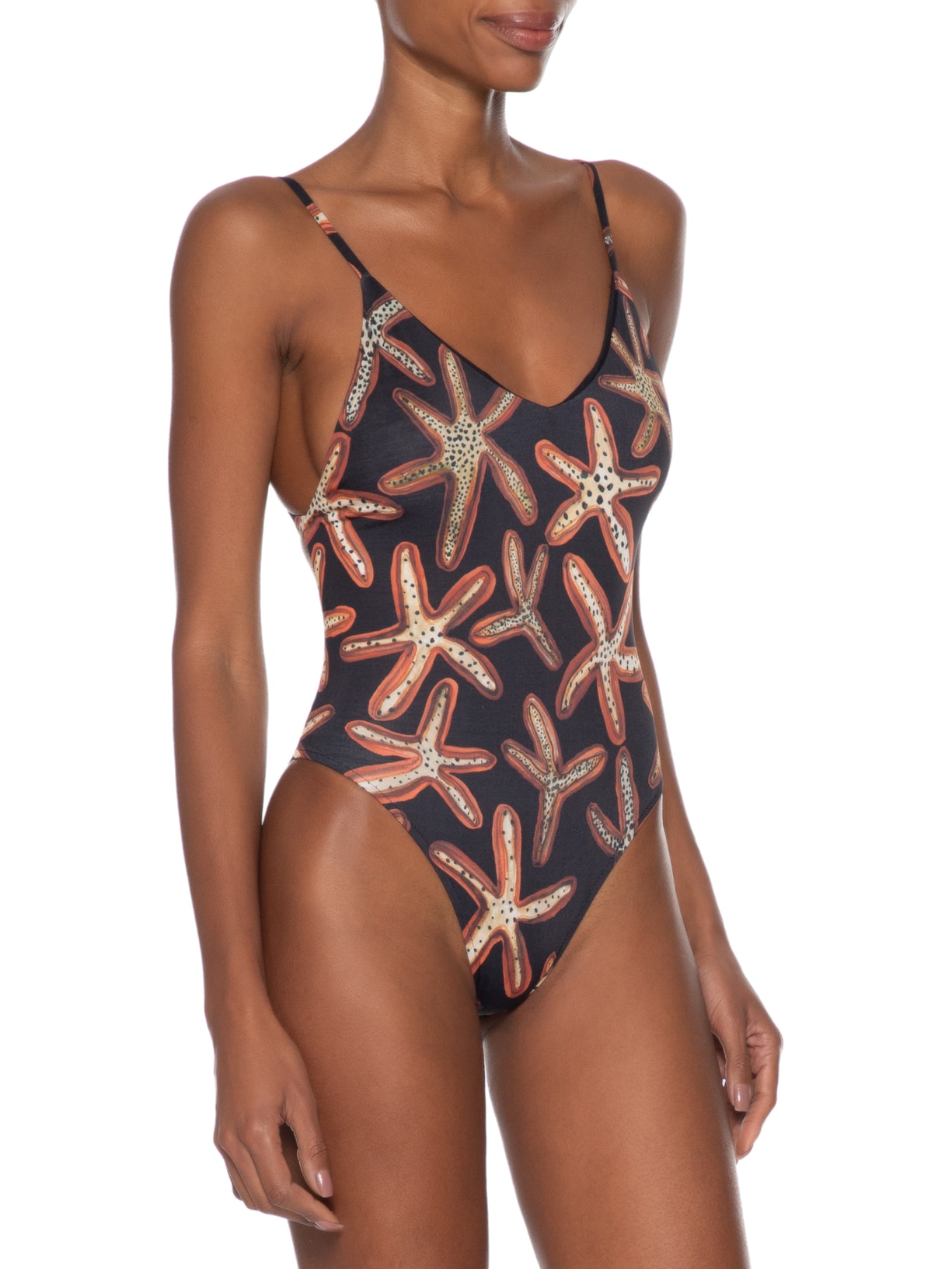 Maiô Aster Preto Animale Resort