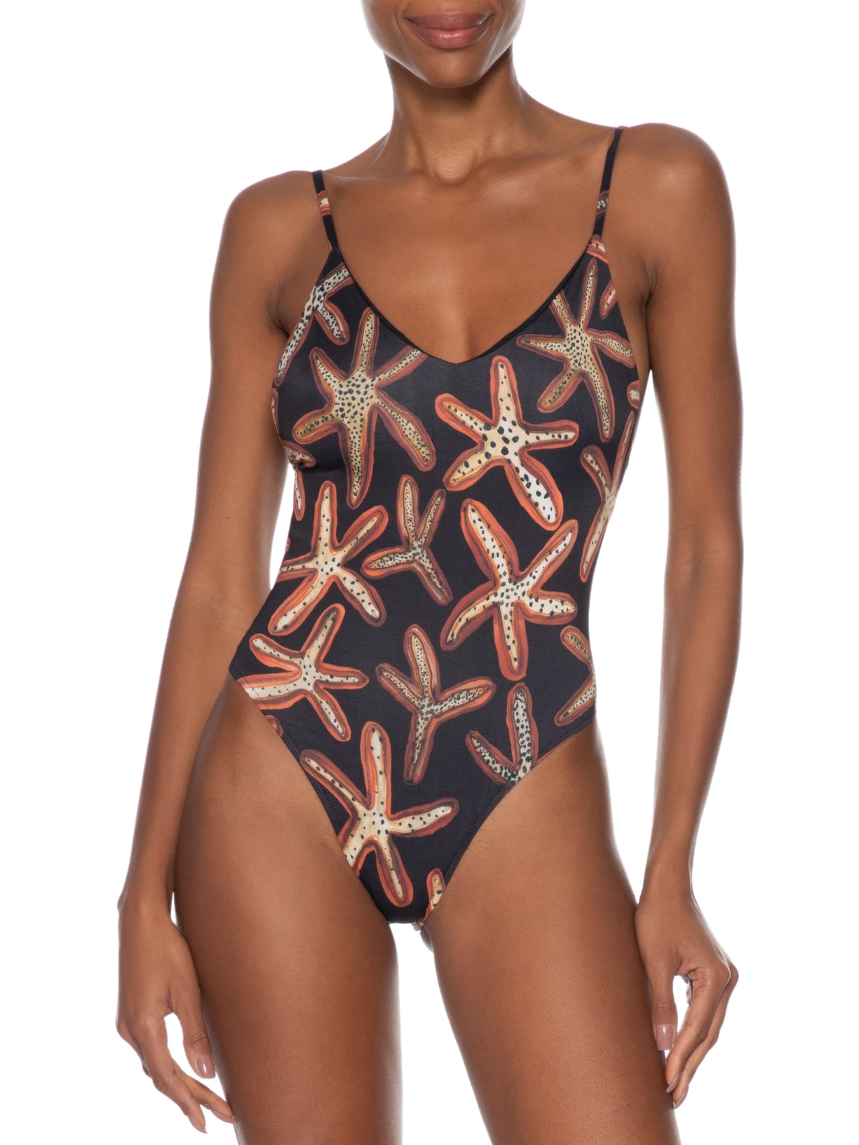 Maiô Aster Preto Animale Resort