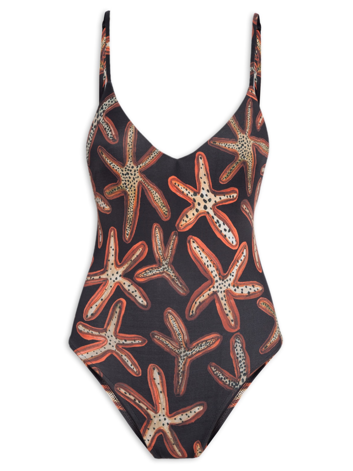 Maiô Aster Preto Animale Resort