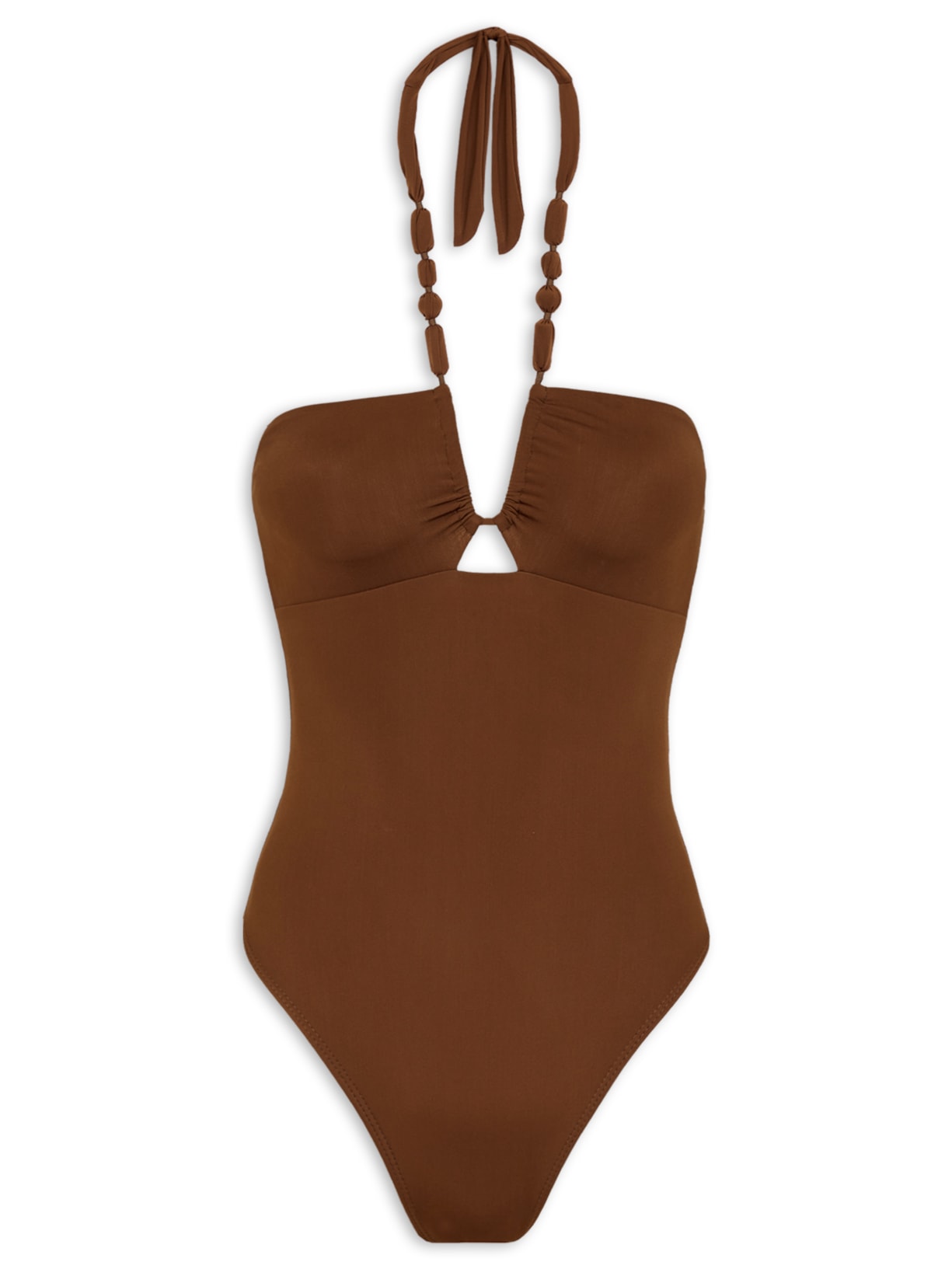 Maiô Atena Carol Br - Marrom