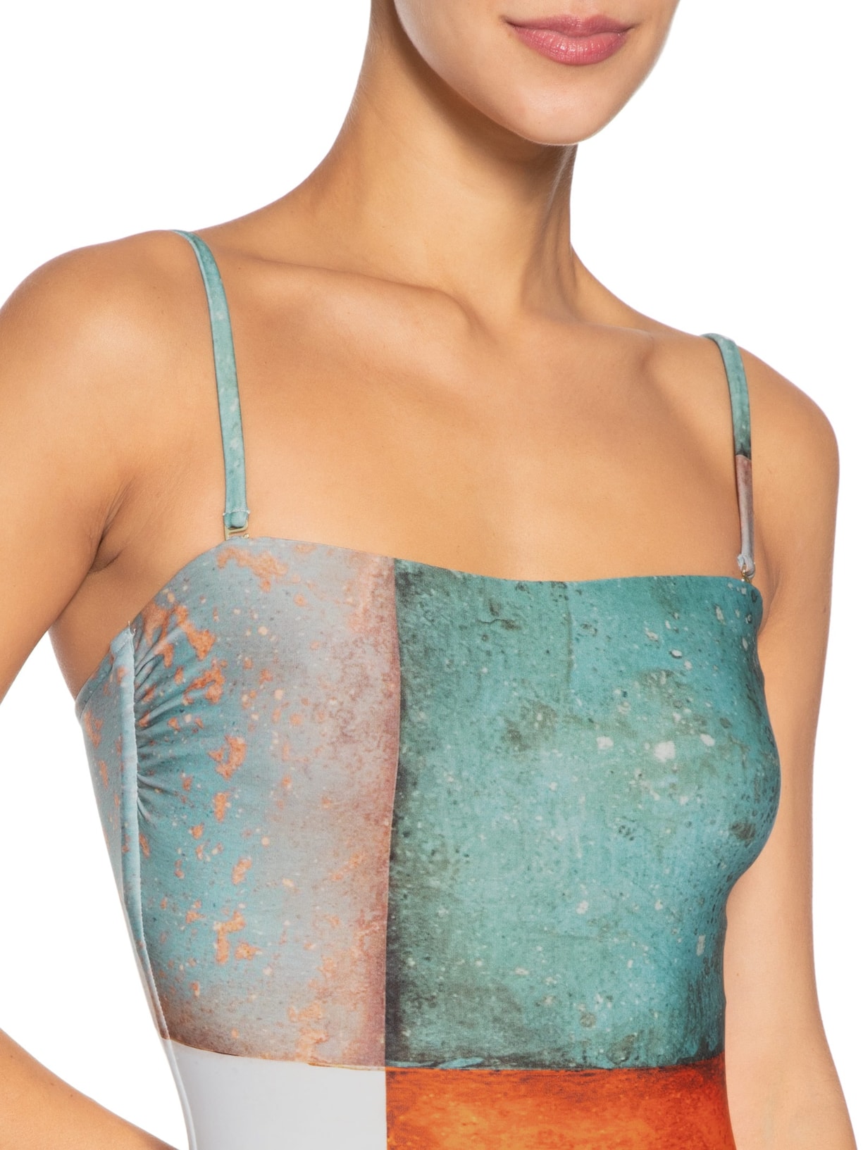 Maiô Bandeau Clean Verde Lenny Niemeyer