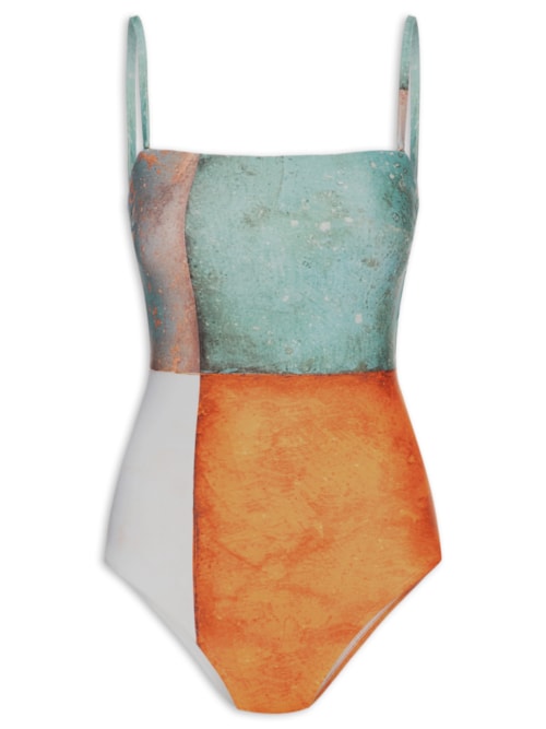 Maiô Bandeau Clean - Verde