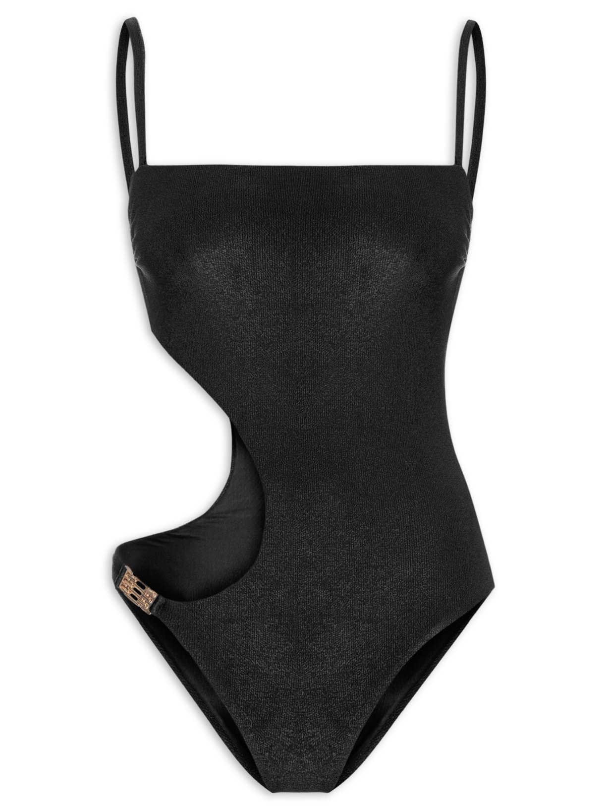 Maiô Bandeau Detalhe Recorte Preto Lenny Niemeyer