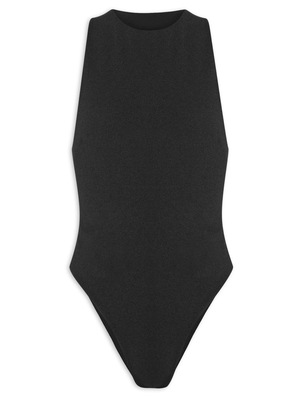 Maiô Barbara Crepe Preto  Haight