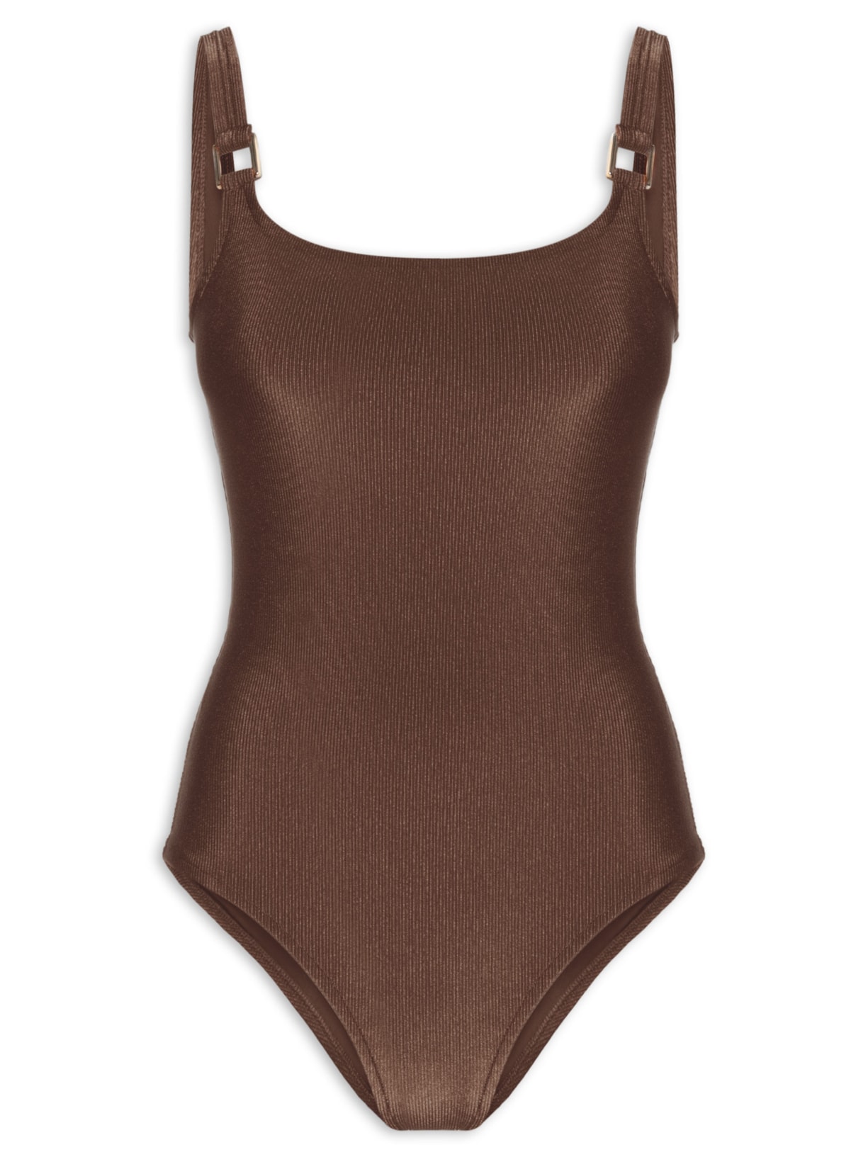 Maiô Básico Detalhe - Marrom