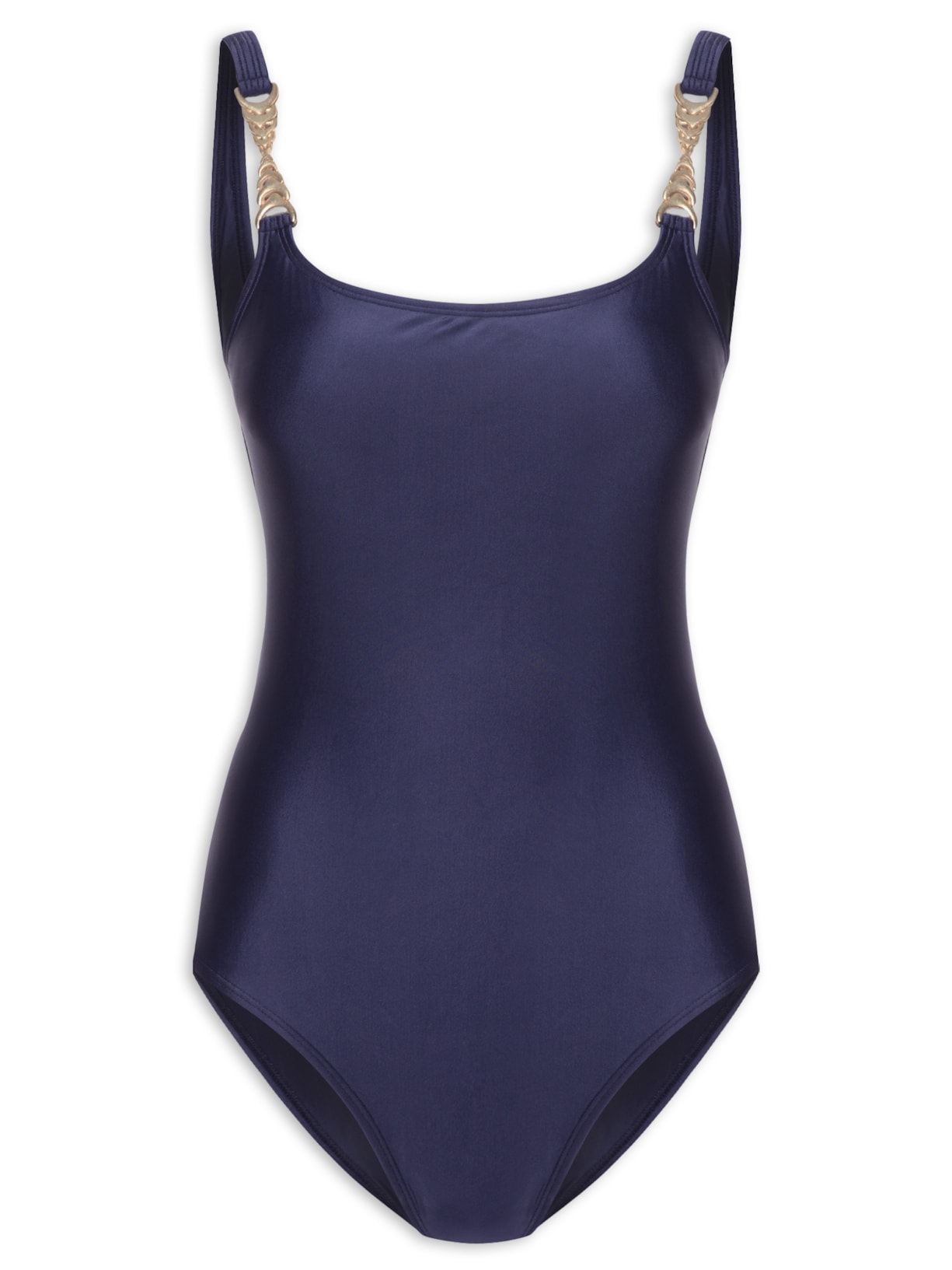 Maiô Básico Detalhe Recycled - Azul