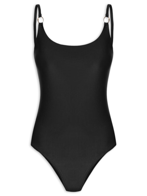 Maiô Básico Liso - Preto