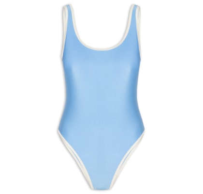 Maiô Bicolor - Azul