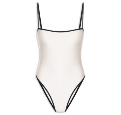 Maiô Bicolor - Branco