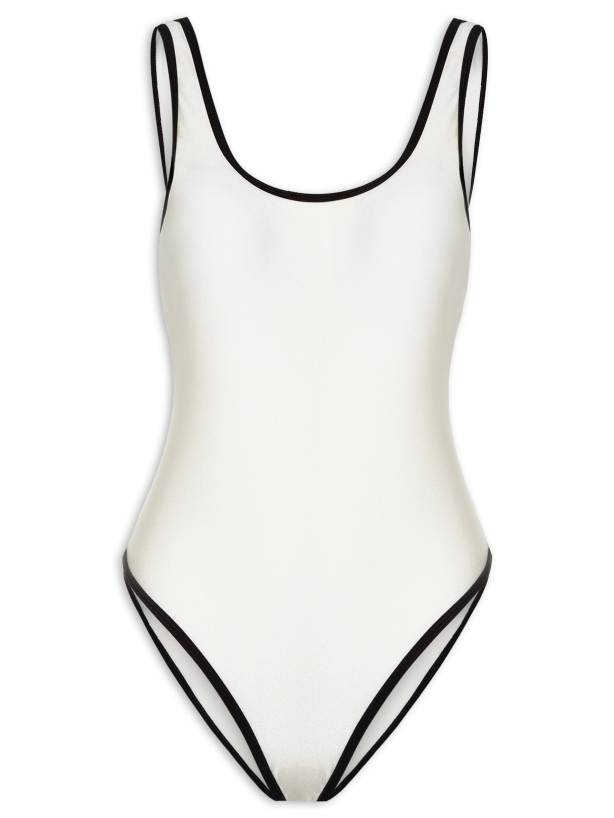 Maiô Bicolor - Off White