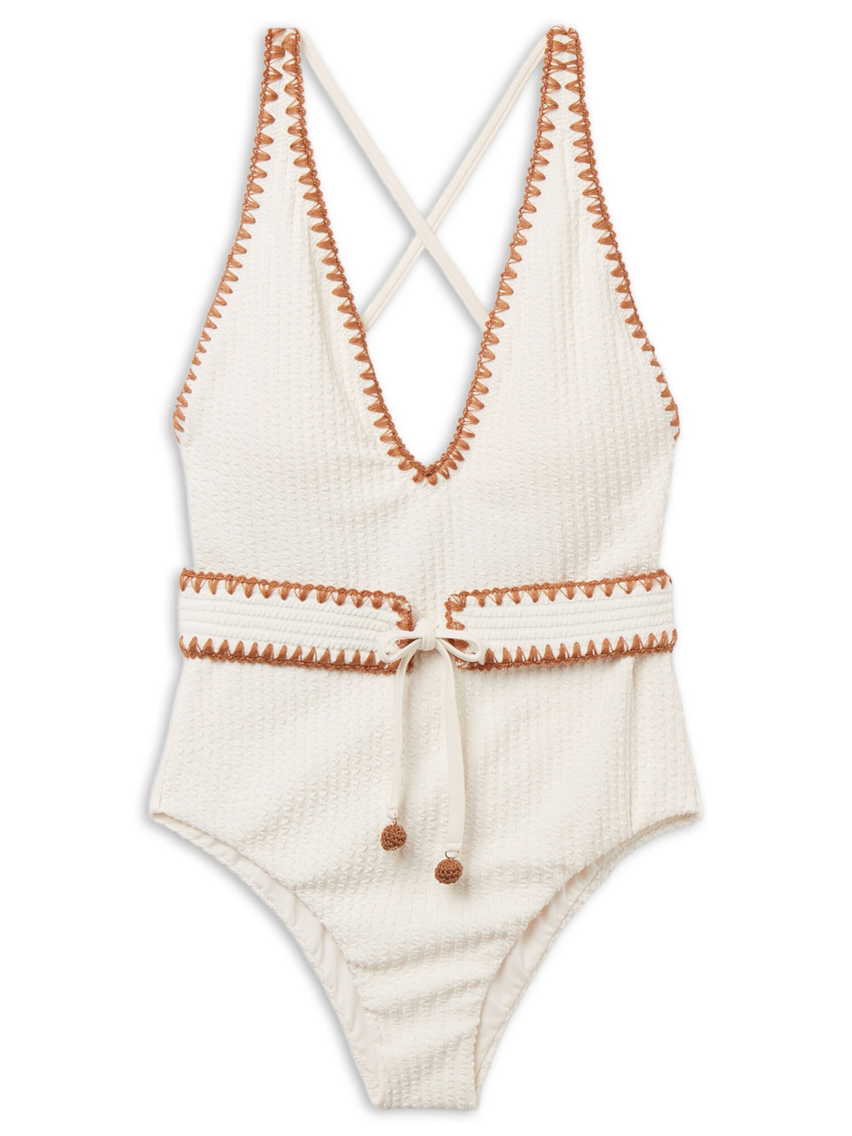 Maiô Bicolor - Off-White