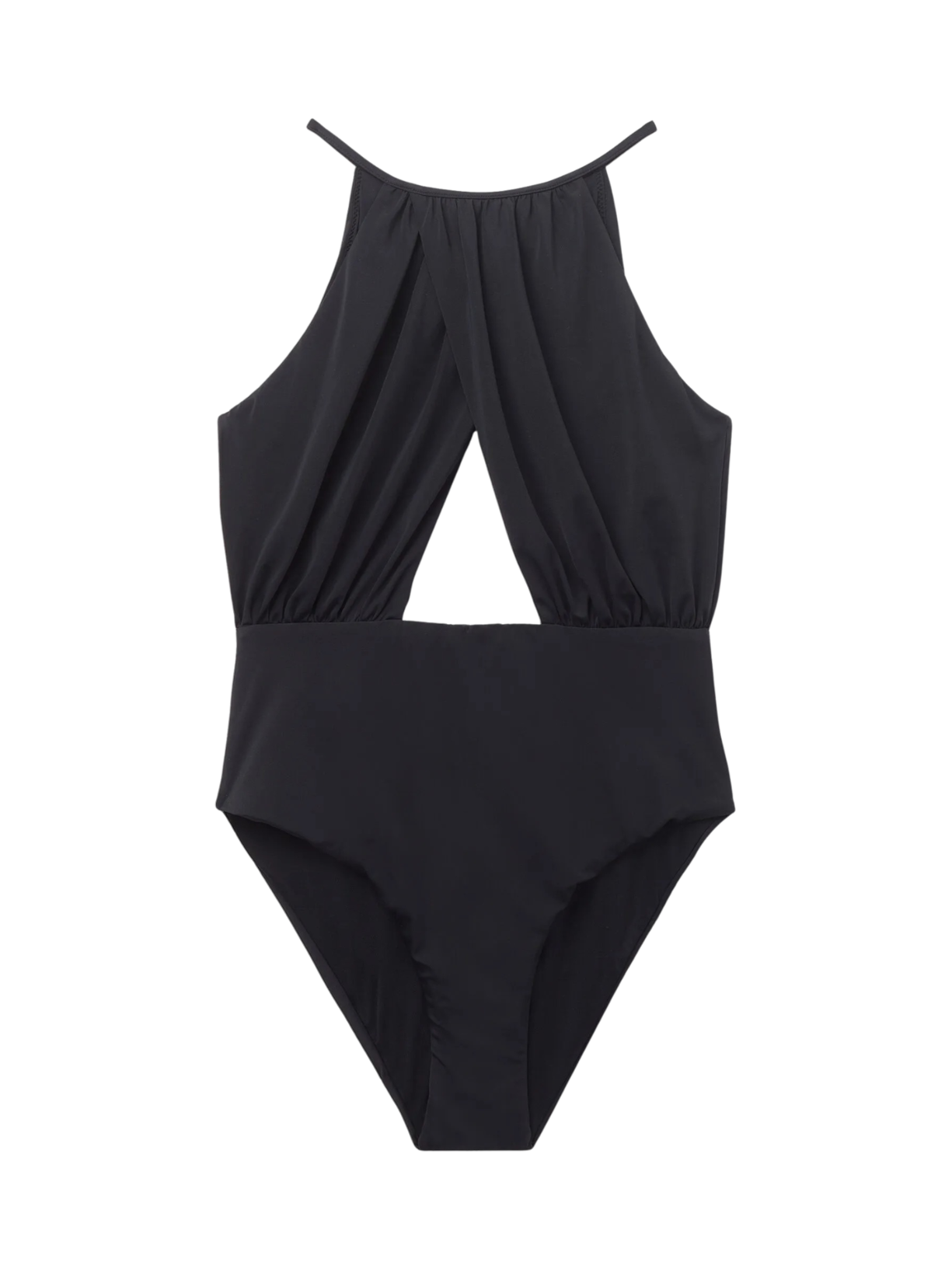 Maiô Black Halter Neck - Preto