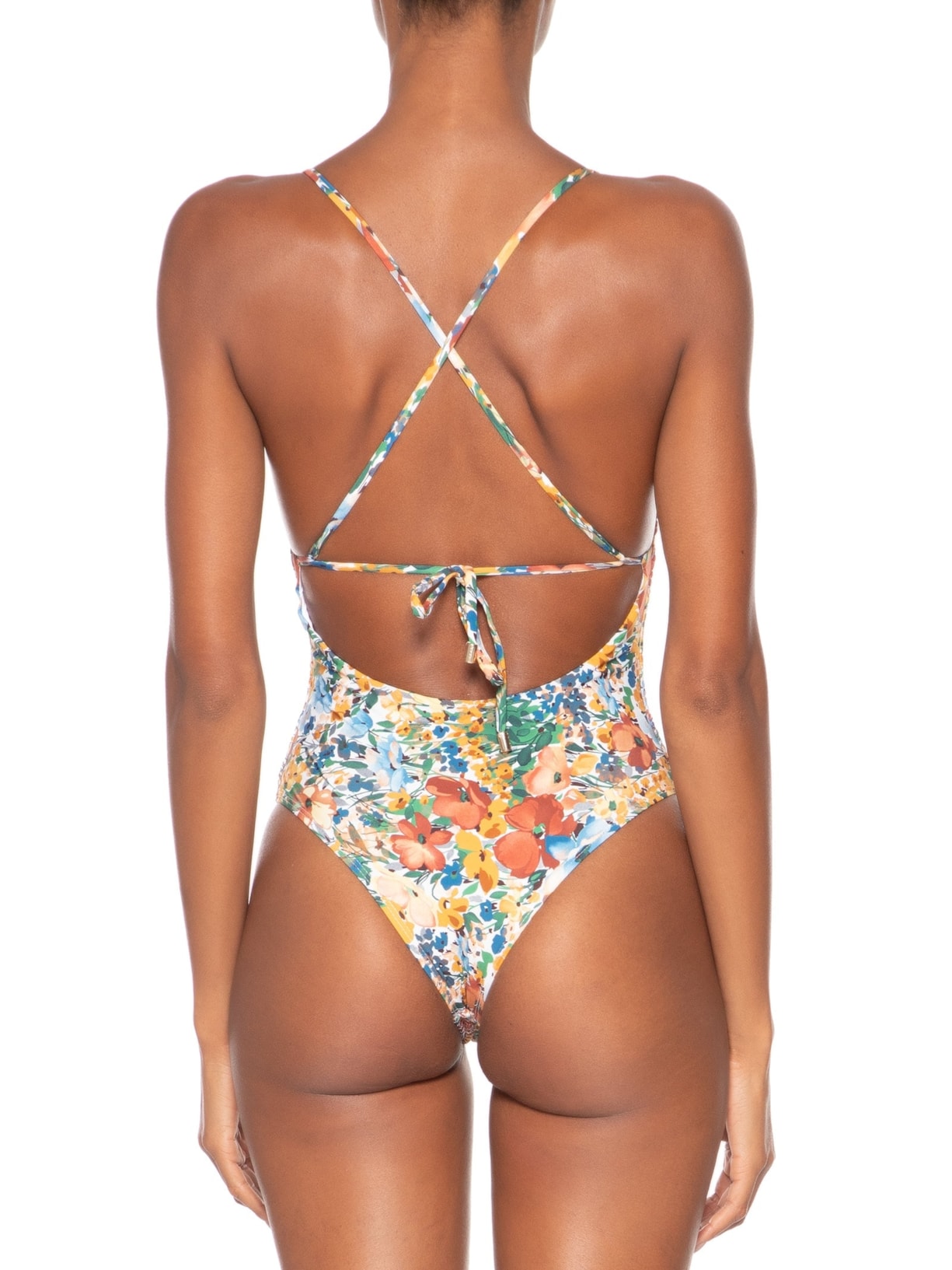 Maiô Camponesa Amarelo Farm Praia