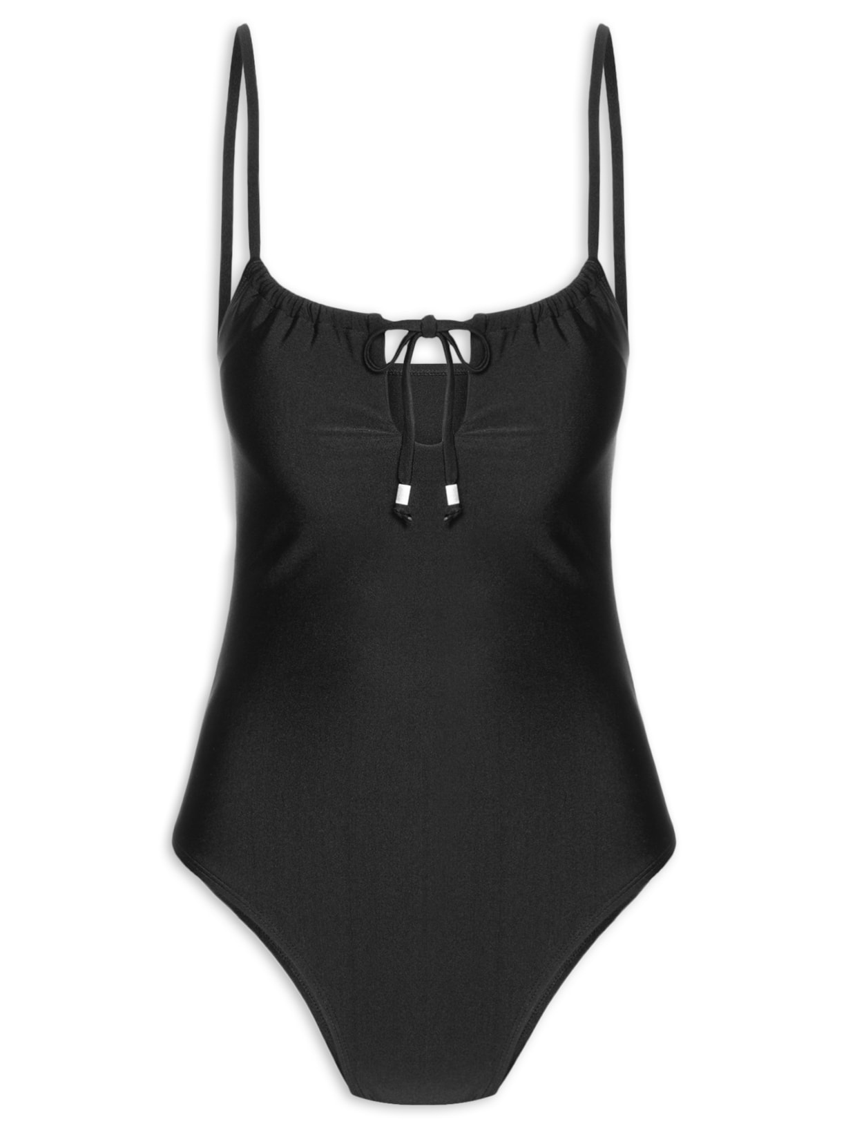 Maiô Com Amarração - Preto