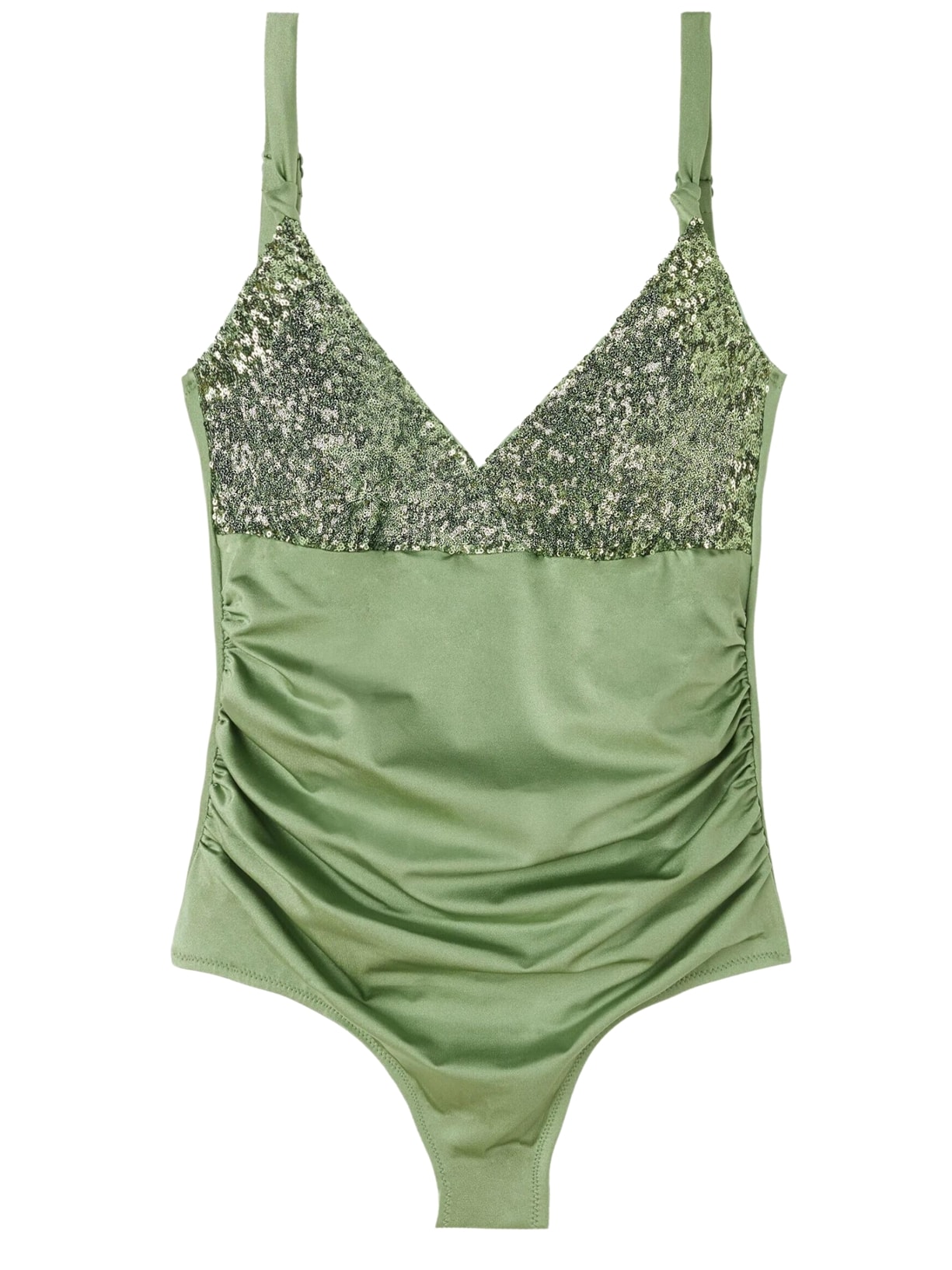 Maiô Com Glitter Cannes - Verde