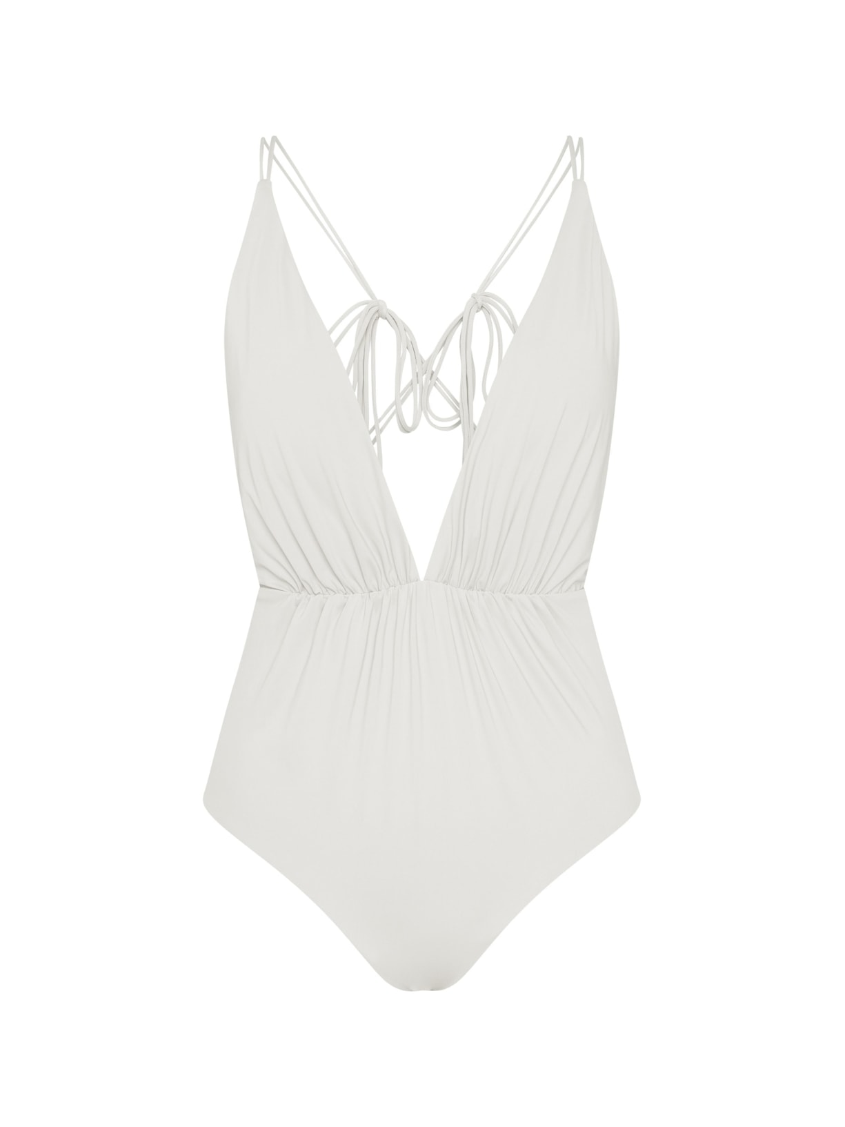 maiô com lacinhos bio artemis off white Suntime