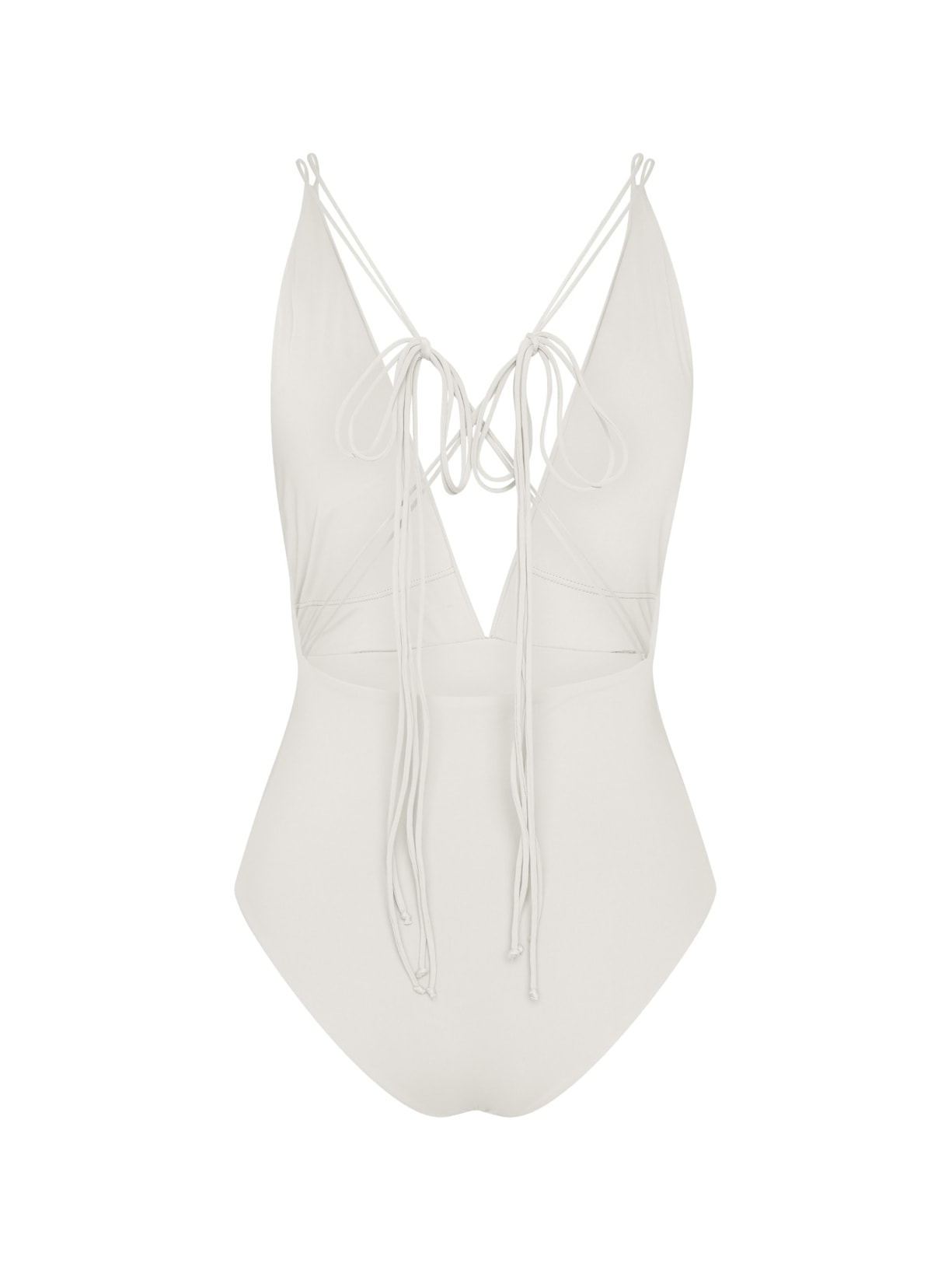 maiô com lacinhos bio artemis off white Suntime