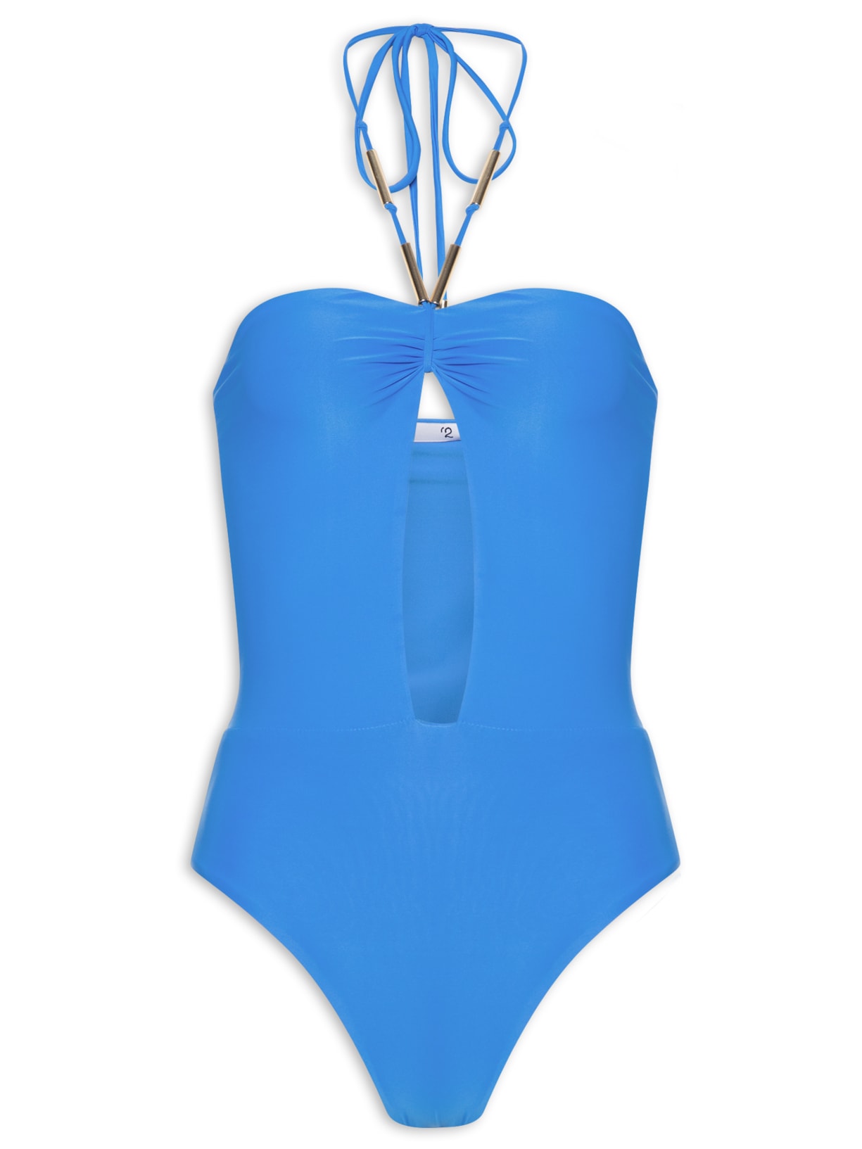 Maiô Com Recorte - Azul