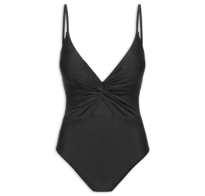 Maio Com Torção - Preto