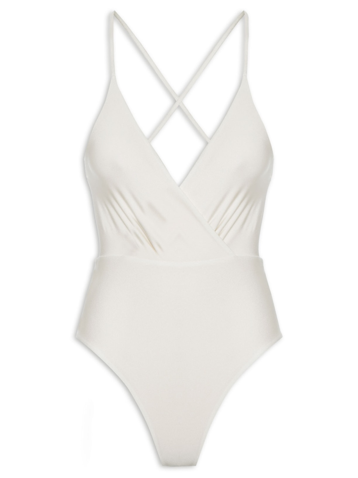 Maiô Com Transpasse Nas Costas - Off White