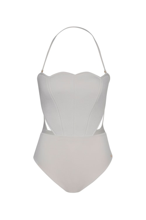 Maiô Conchas Off White