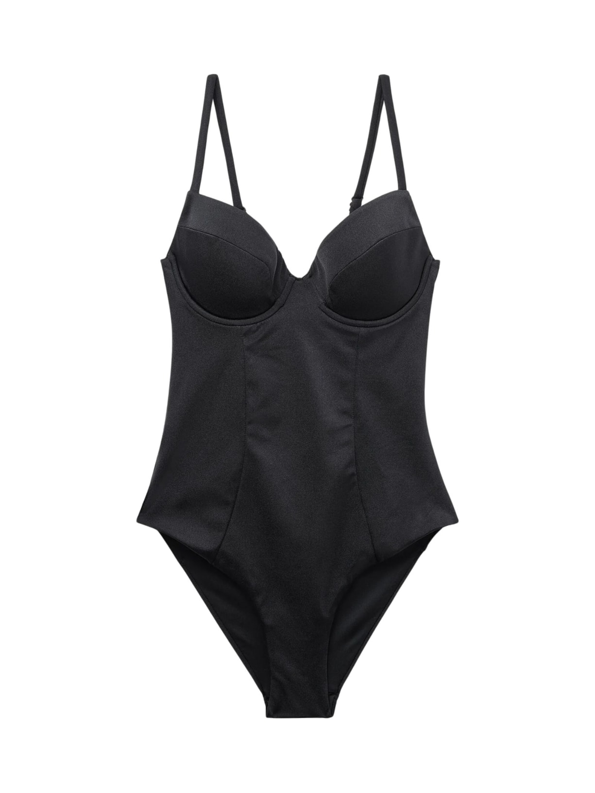 Maiô Corset Charm - Preto