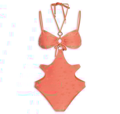 Maiô Cut Out - Laranja