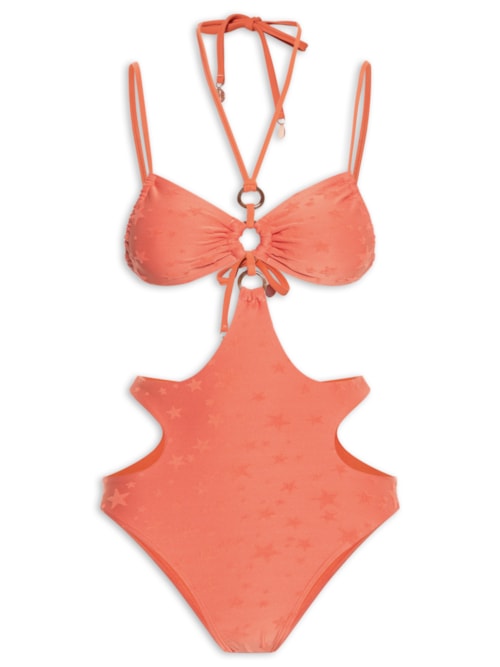 Maiô Cut Out - Laranja