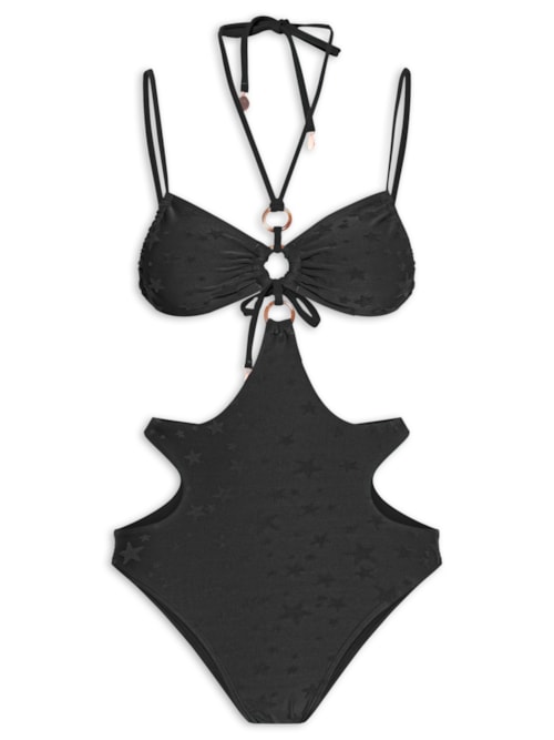 Maiô Cut Out - Preto