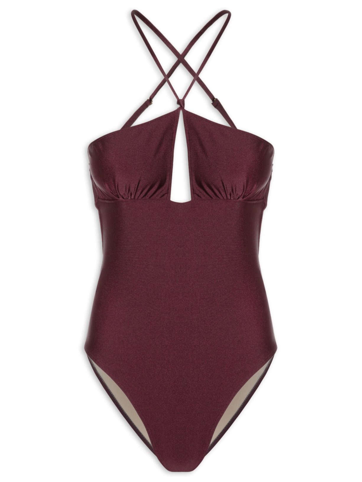 Maiô Decote Halter Vermelho '2Essential