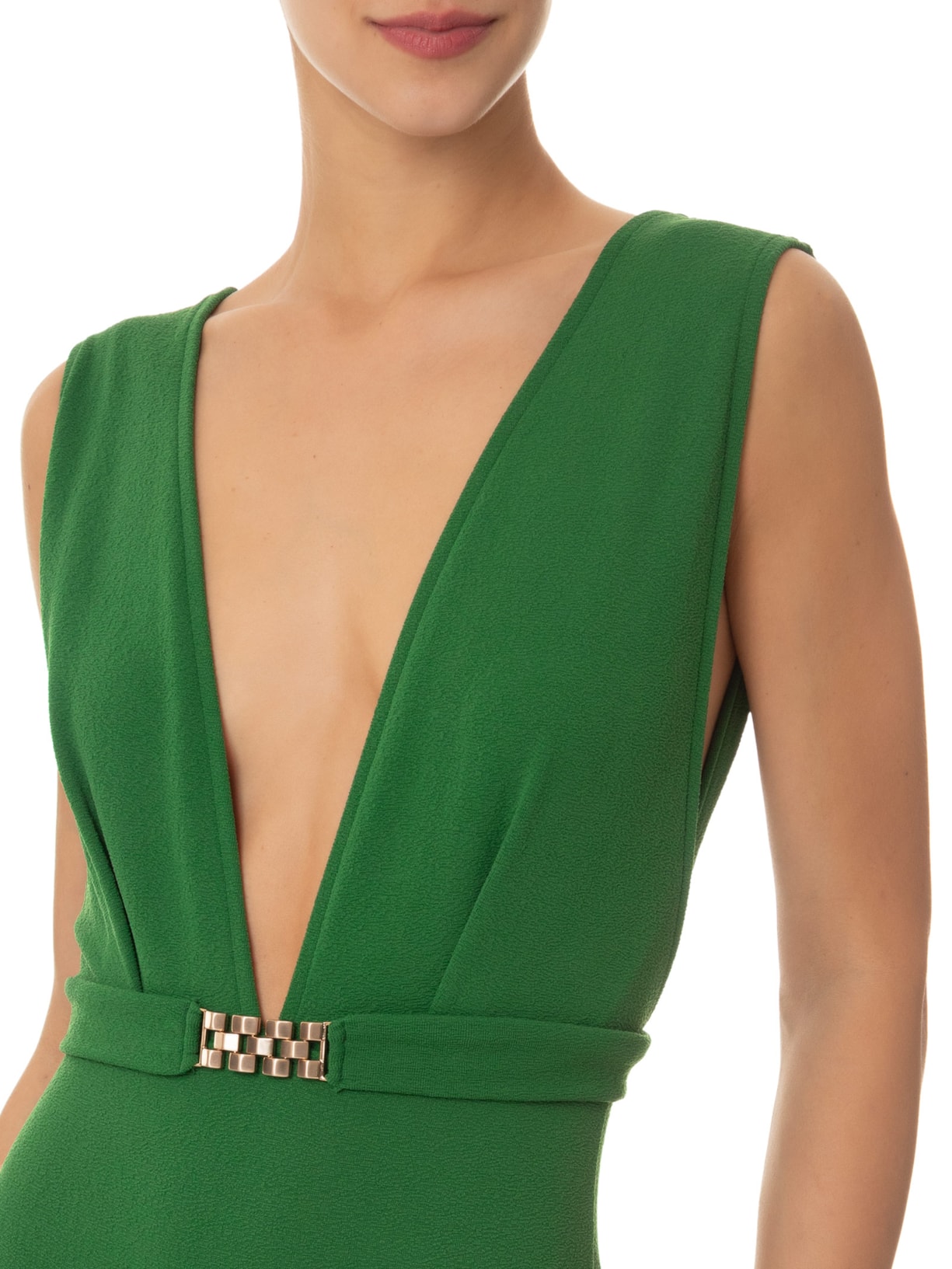  Maiô Decote Profundo Verde Lenny Niemeyer