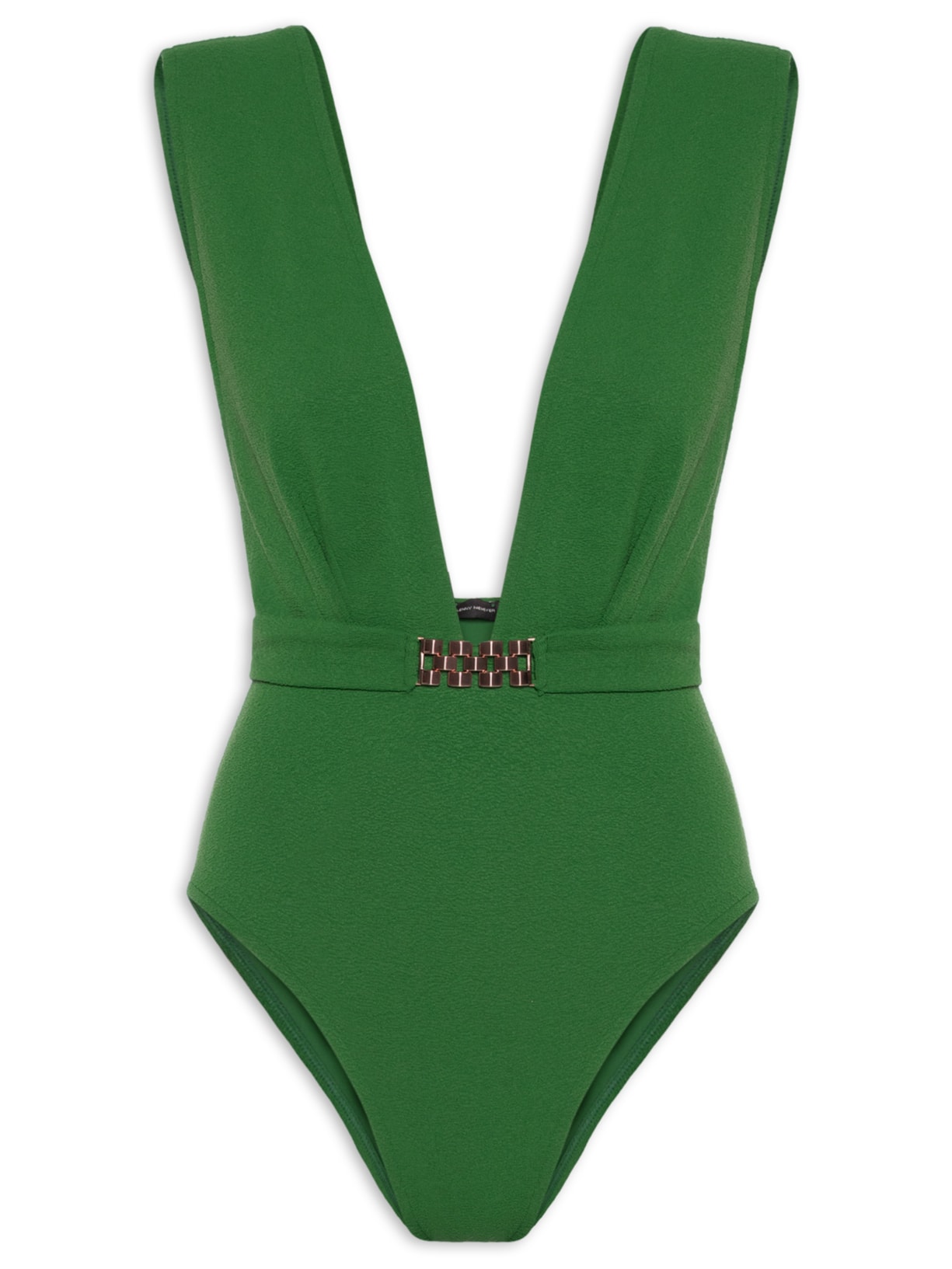  Maiô Decote Profundo Verde Lenny Niemeyer