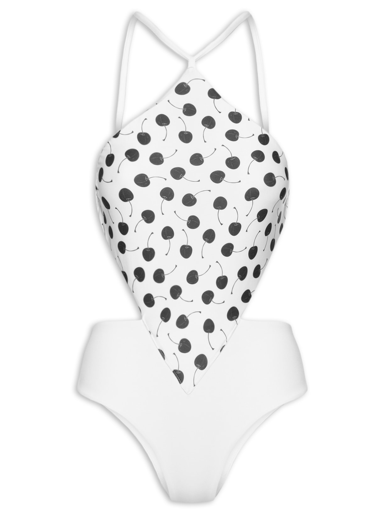 Maiô Engana Mamãe Cherry - Branco