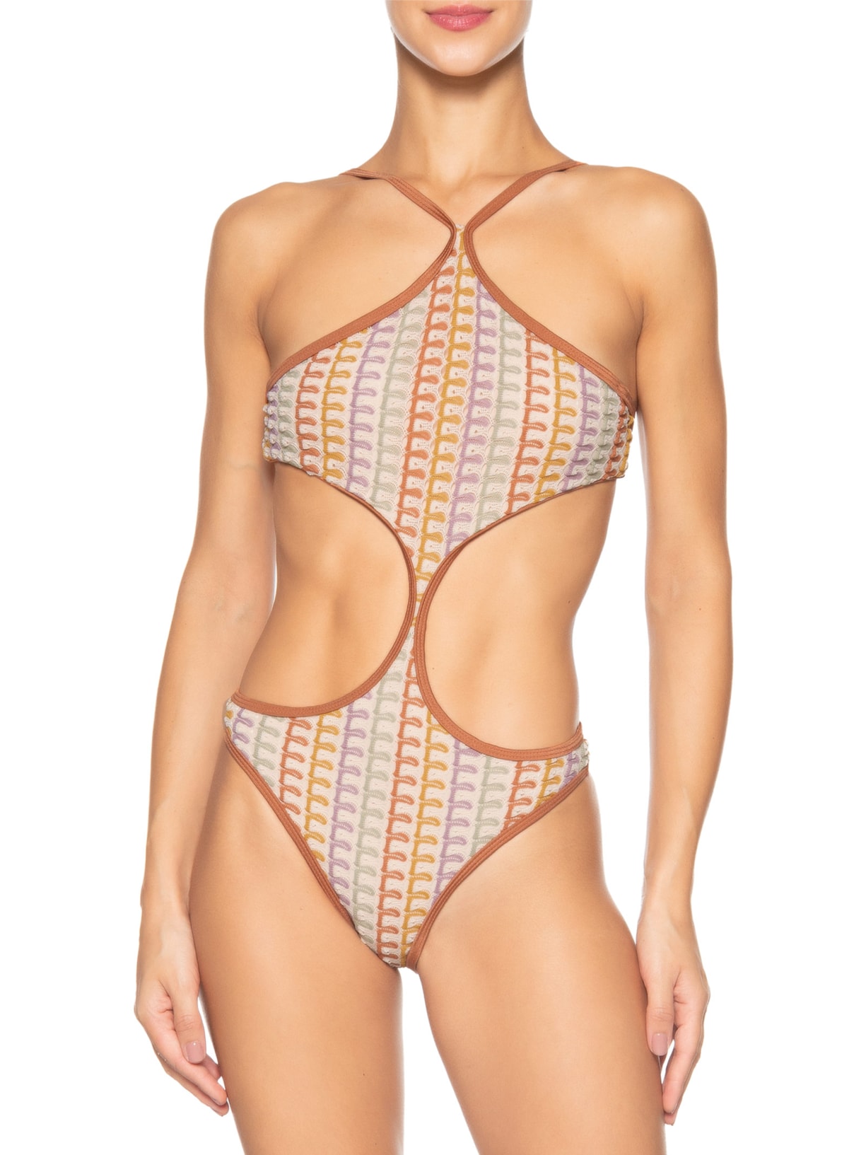 Maiô Engana Mamãe Colorido – Bege Mktbeach