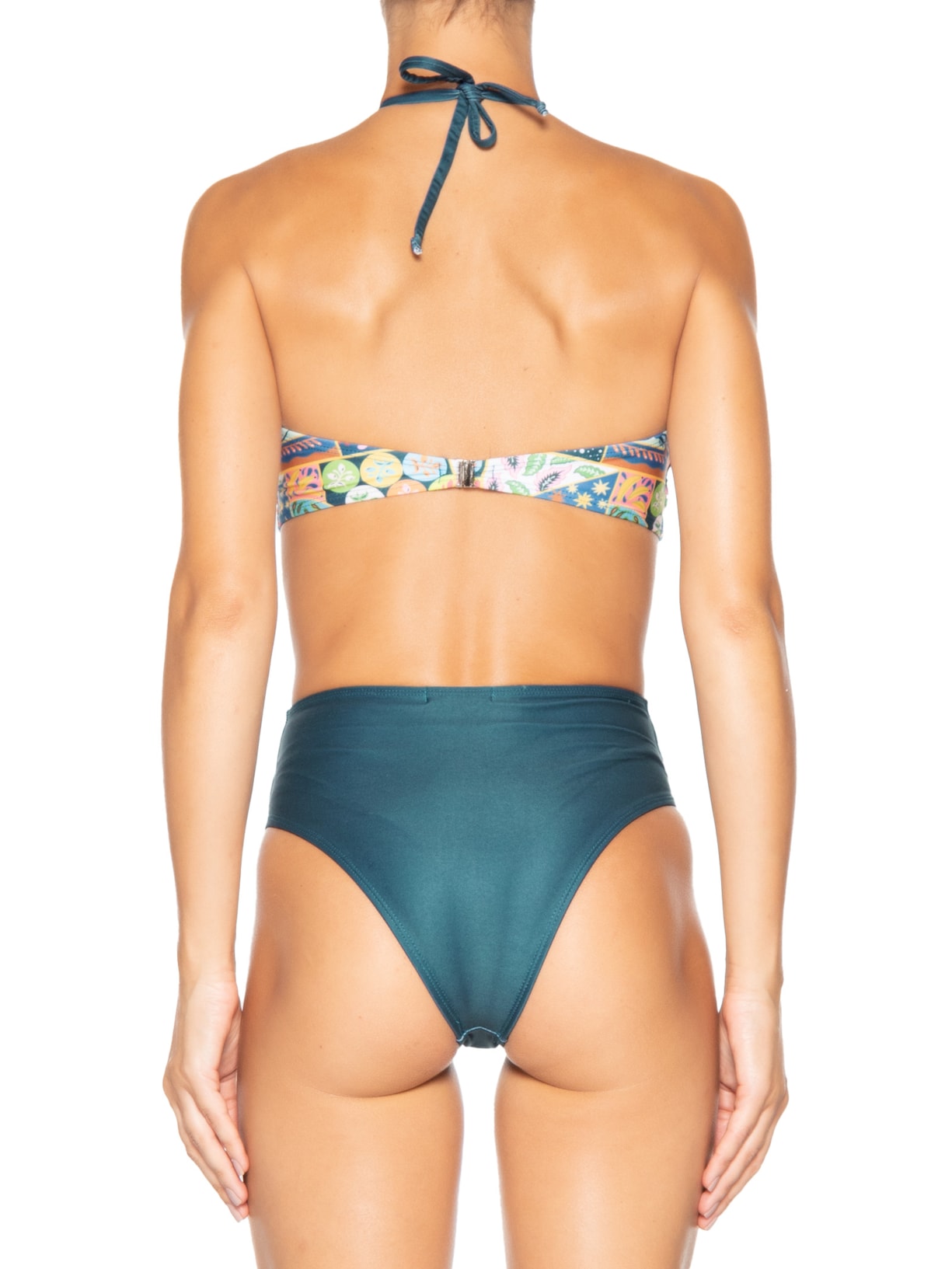 Maiô Engana Mamãe Estampado Azul Mktbeach