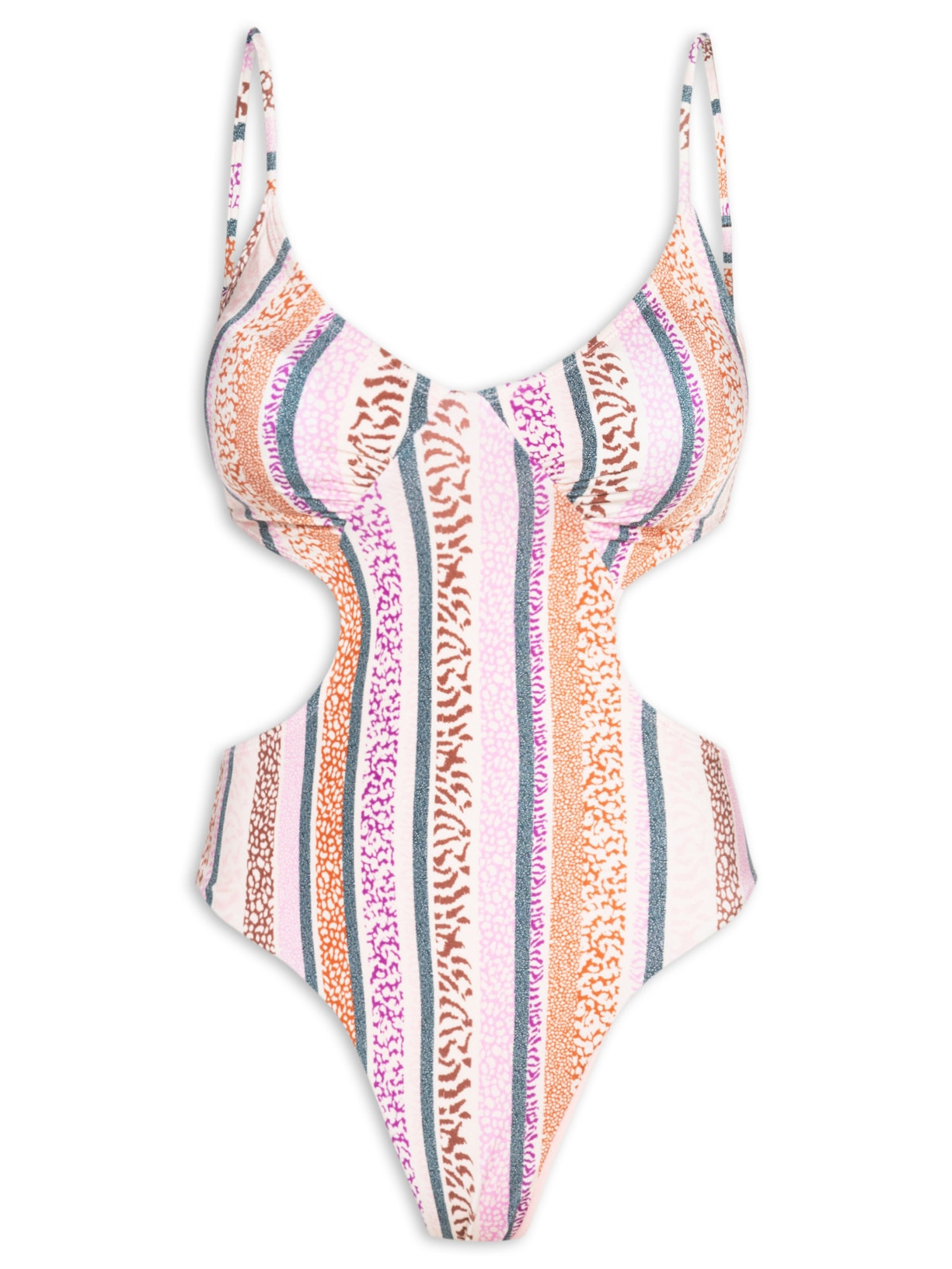 Maiô Engana Mamãe Estampado Rosa Mktbeach