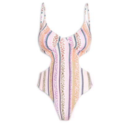 Maiô Engana Mamãe Estampado - Rosa