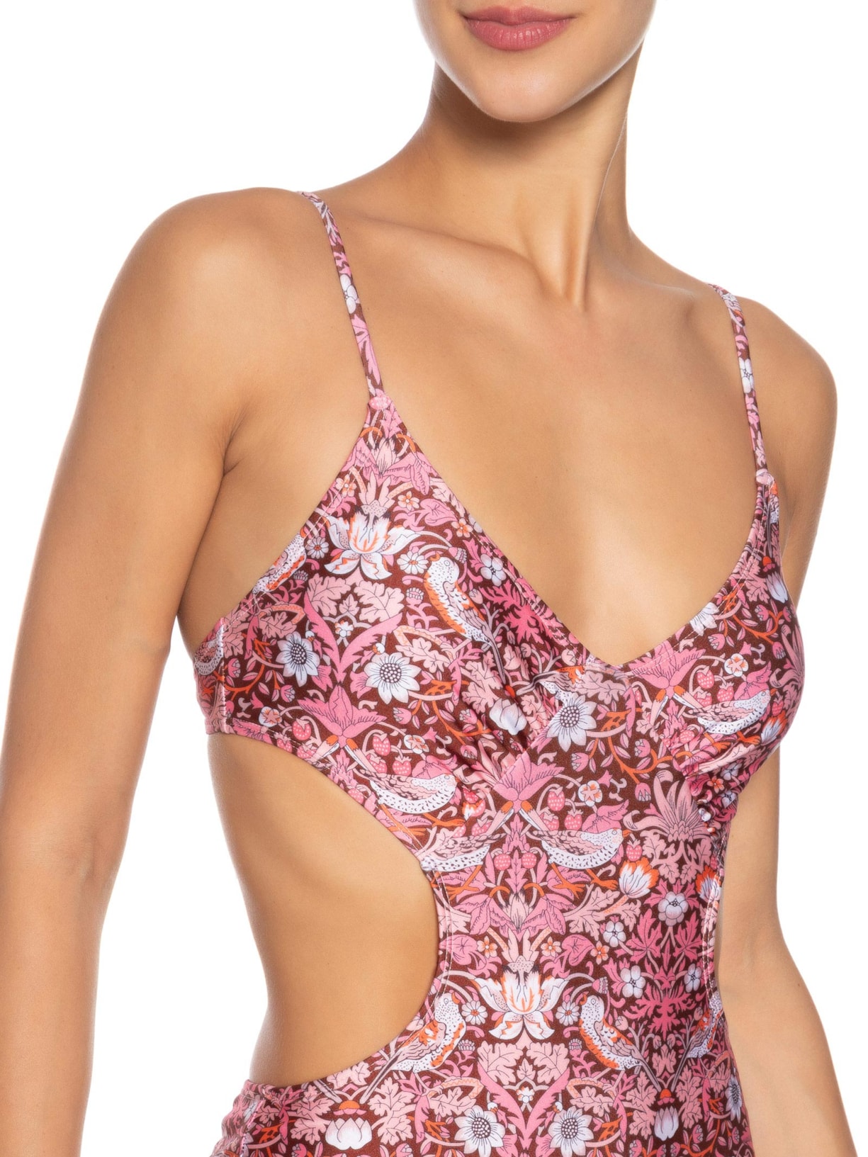 Maiô Engana Mamãe Estampado Rosa Mktbeach