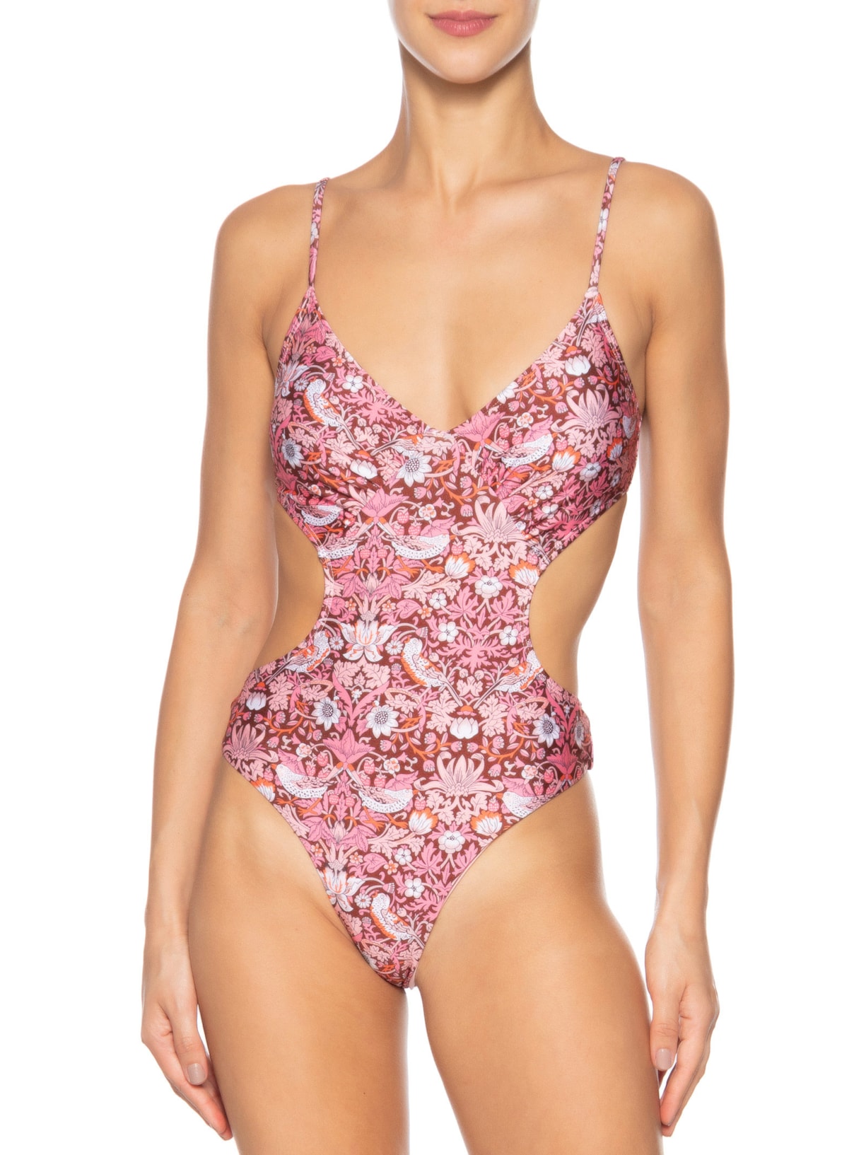 Maiô Engana Mamãe Estampado Rosa Mktbeach