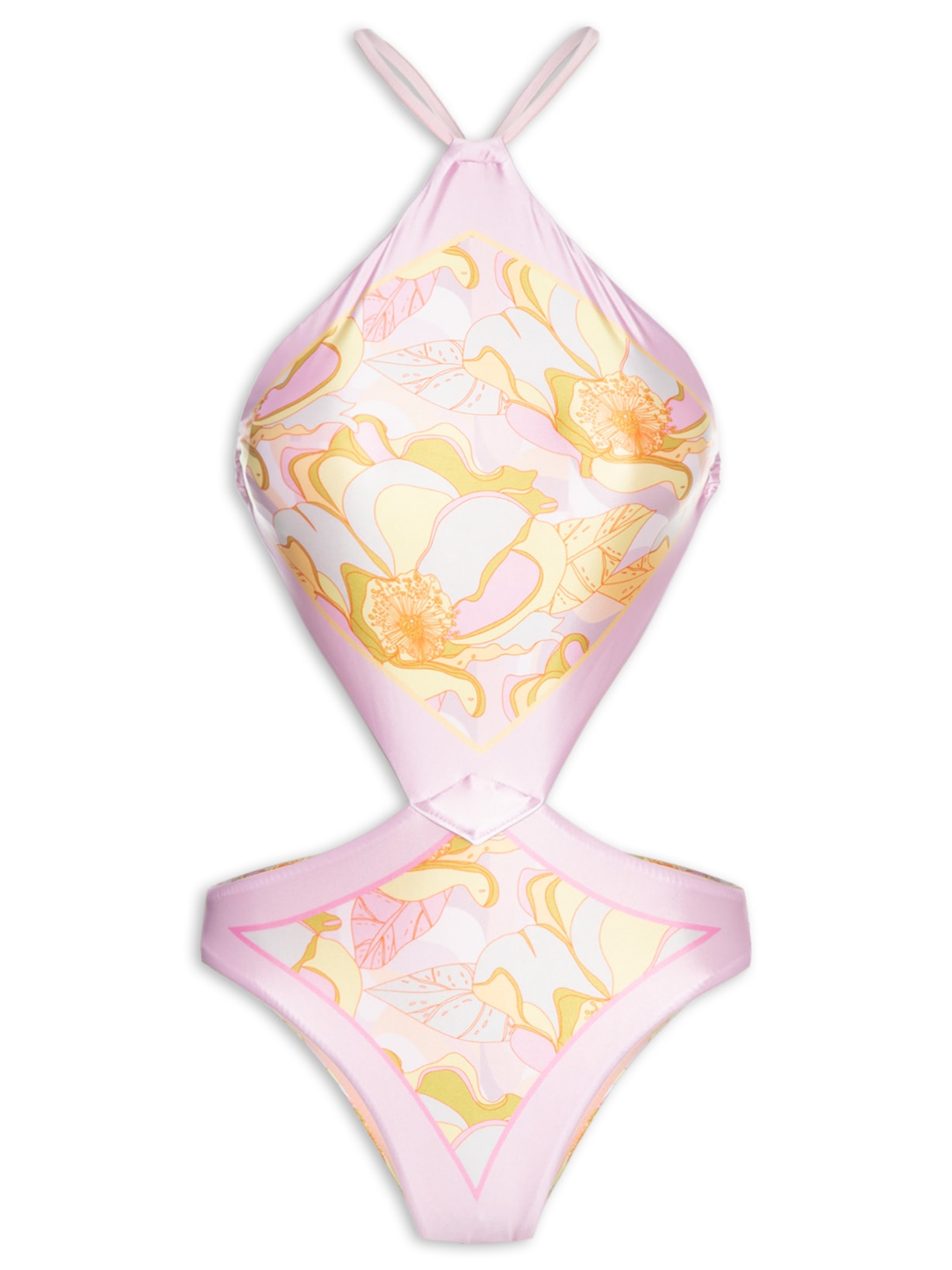 Maiô Engana Mamãe Estampado Roxo Mktbeach