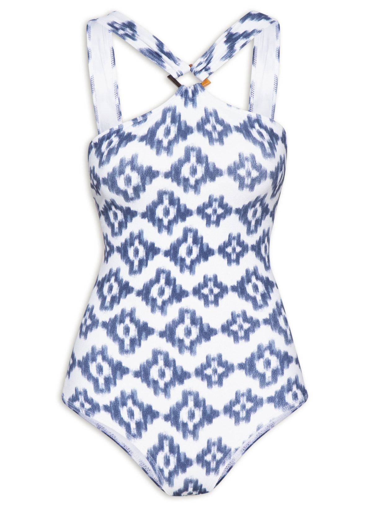 Maiô Especial Estampado - Azul