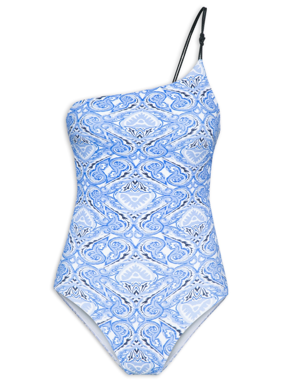 Maiô Especial Estampado - Azul